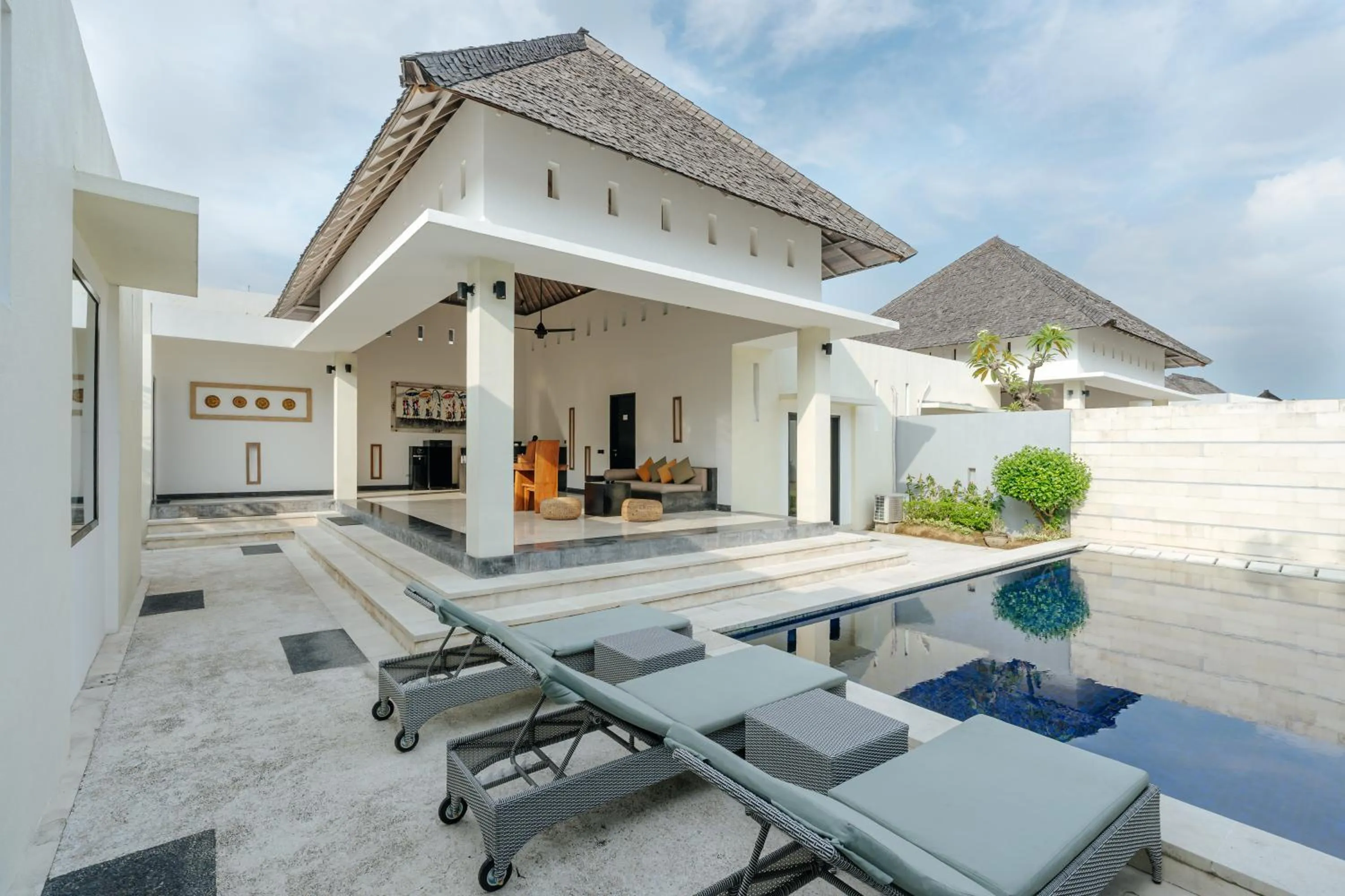 Balcony/Terrace in The Seminyak Suites Private Villas