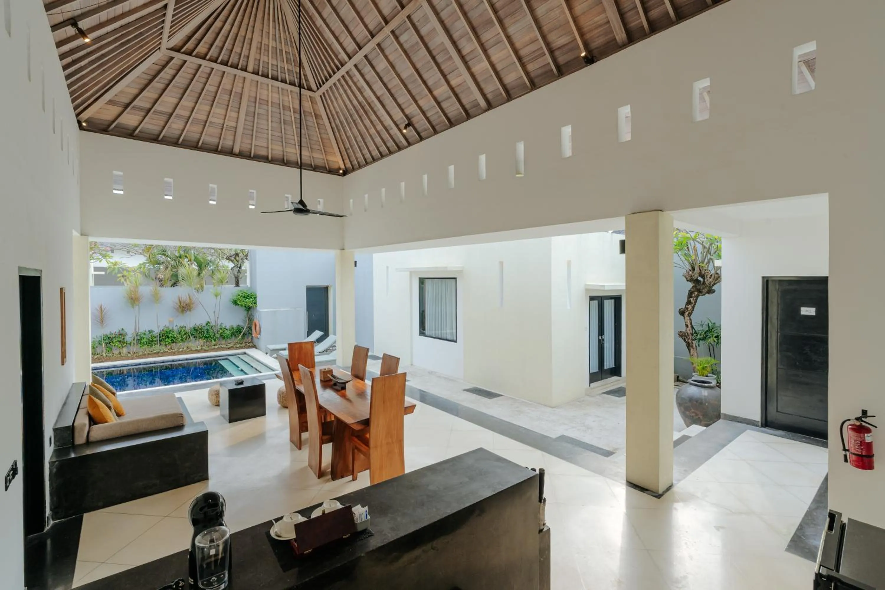 Living room in The Seminyak Suites Private Villas
