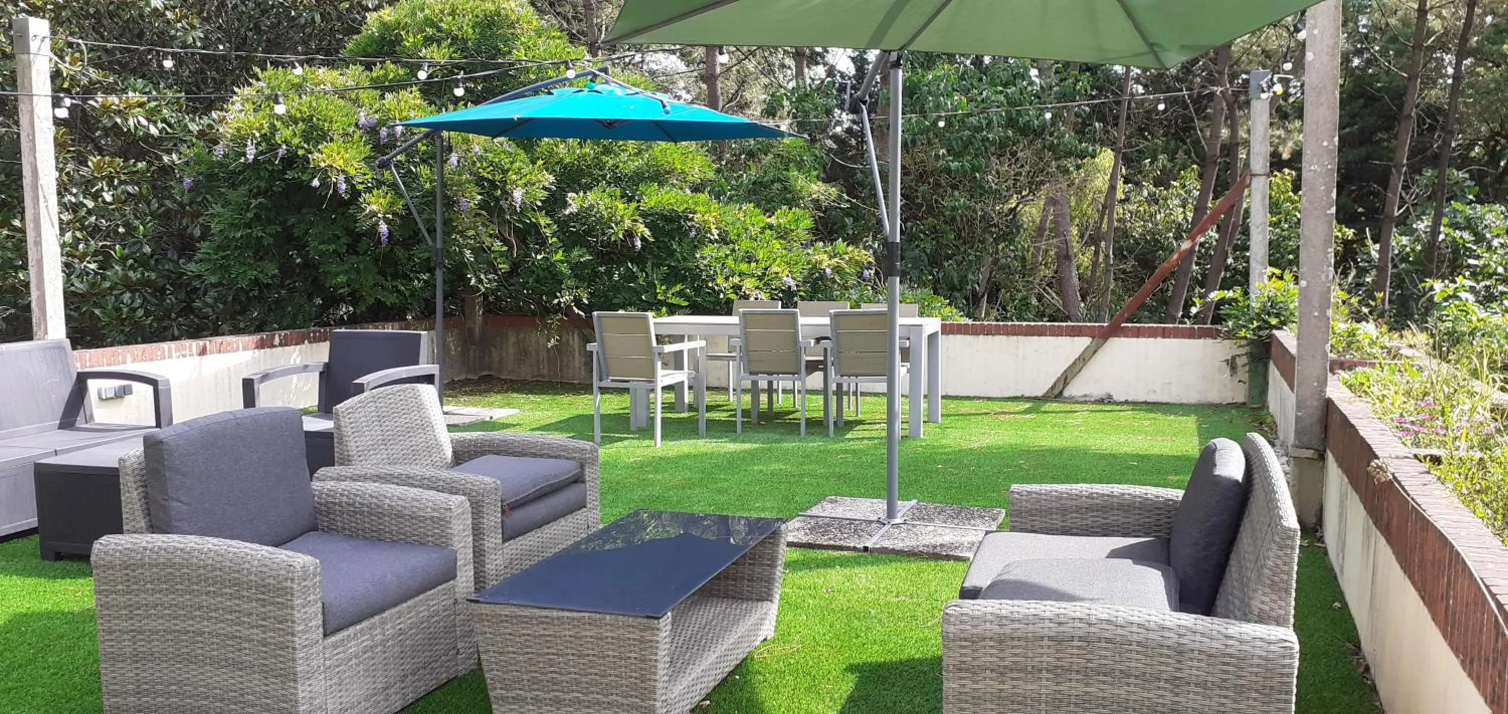 Patio in Château des Bretonnières sur vie - Maison d'hôtes et gîte 4 personnes