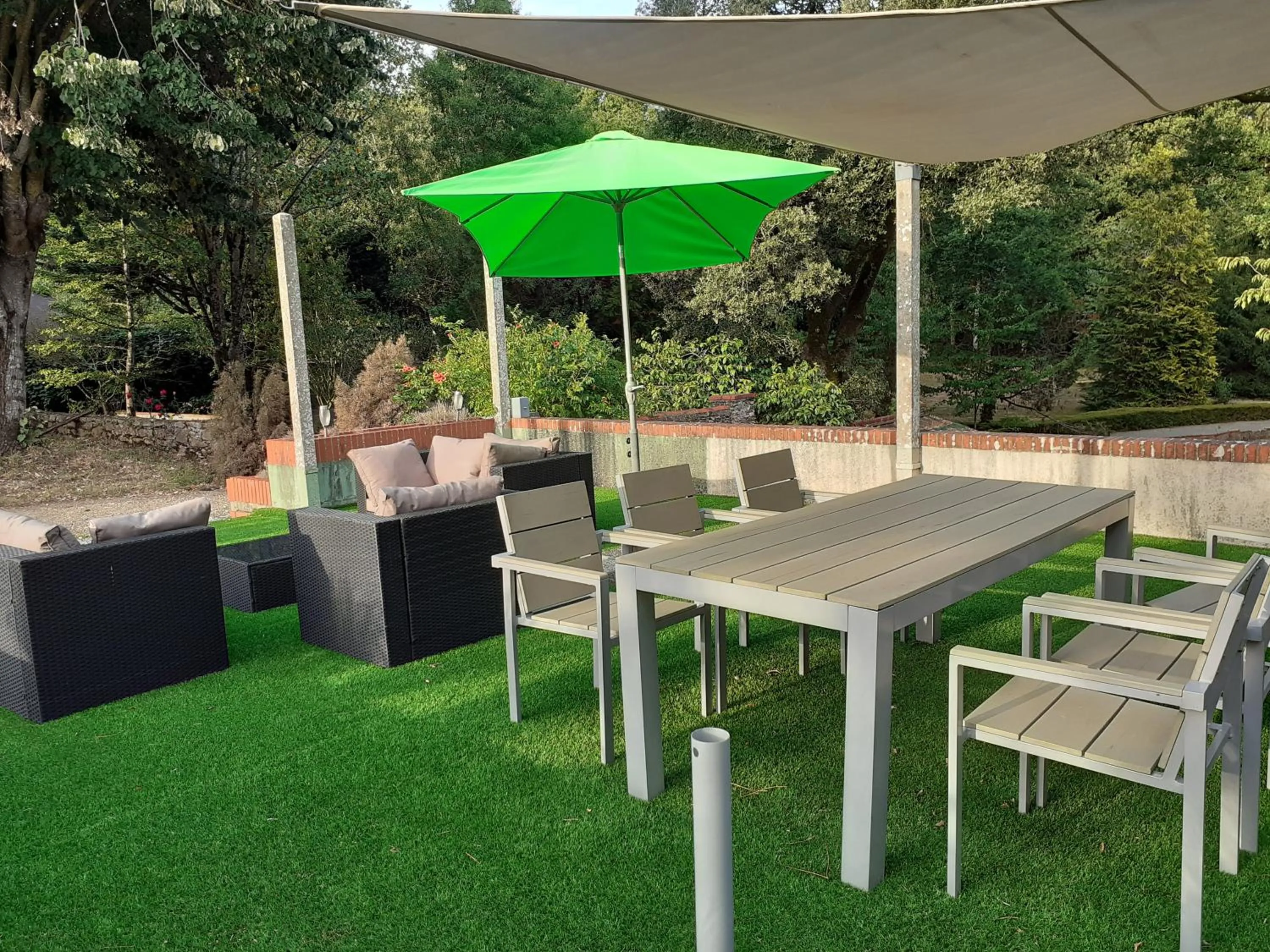 Patio in Château des Bretonnières sur vie - Maison d'hôtes et gîte 4 personnes