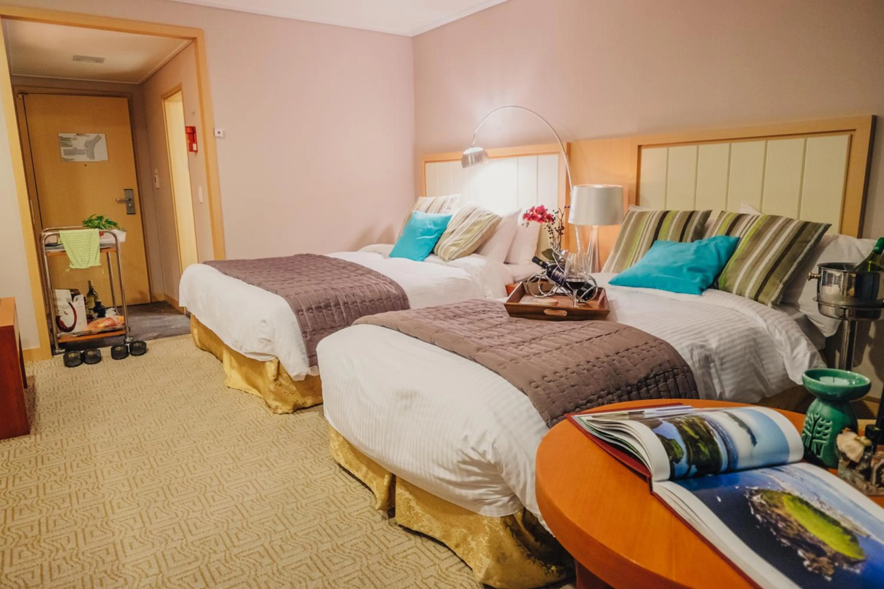 Bed in Jeju Mei The Hotel