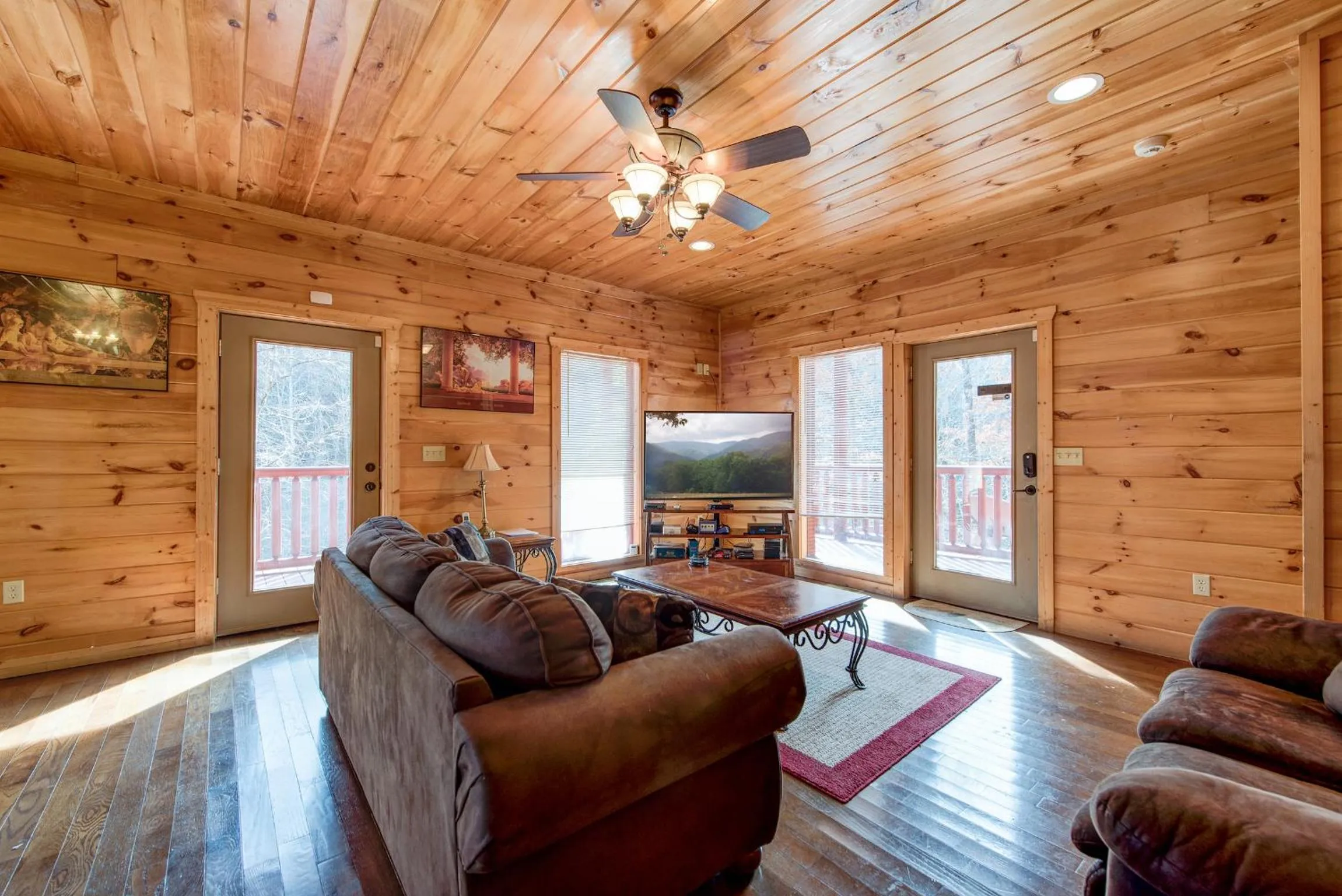 Living room in Take It Easy