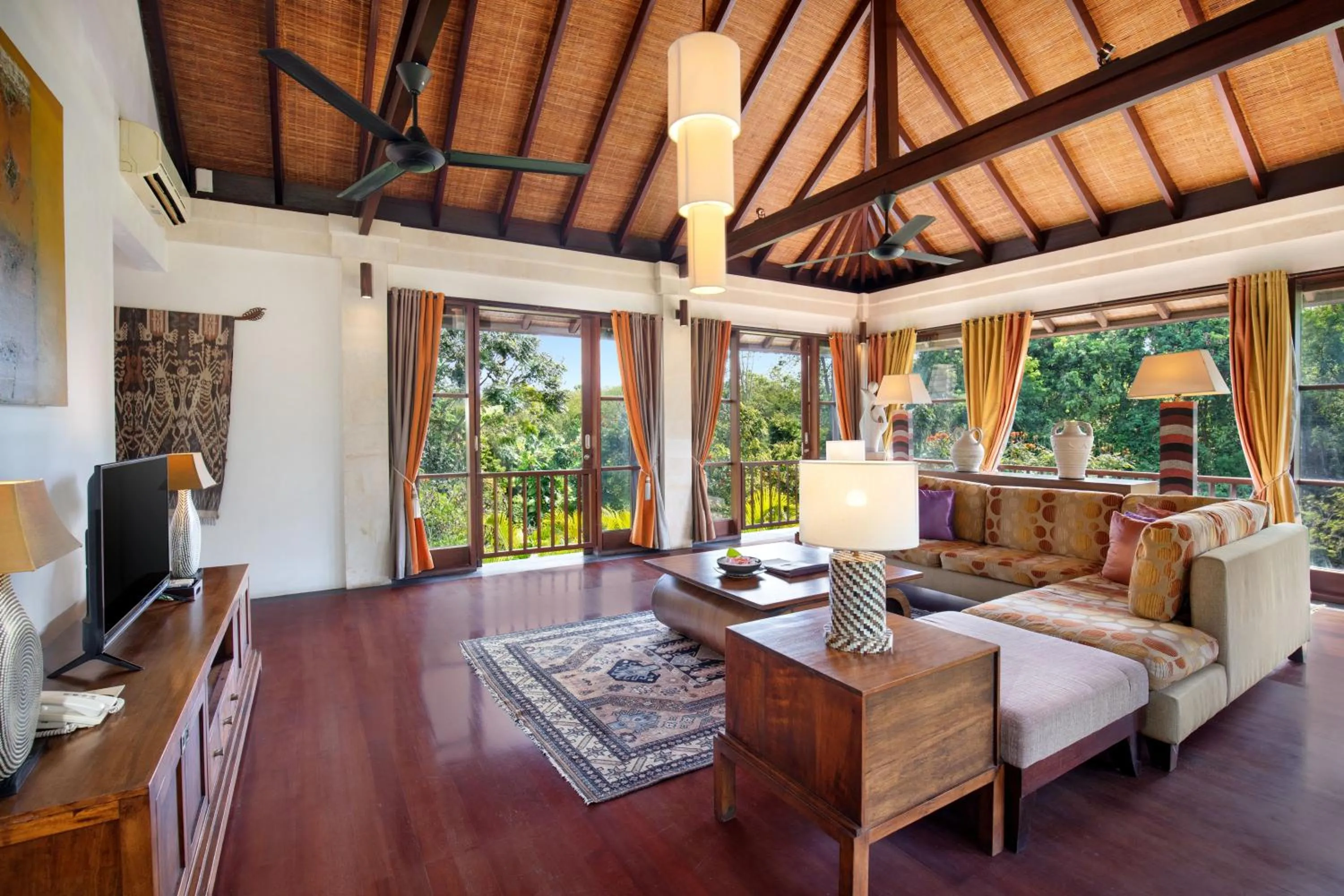 Living room in Gending Kedis Luxury Villas & Spa Estate