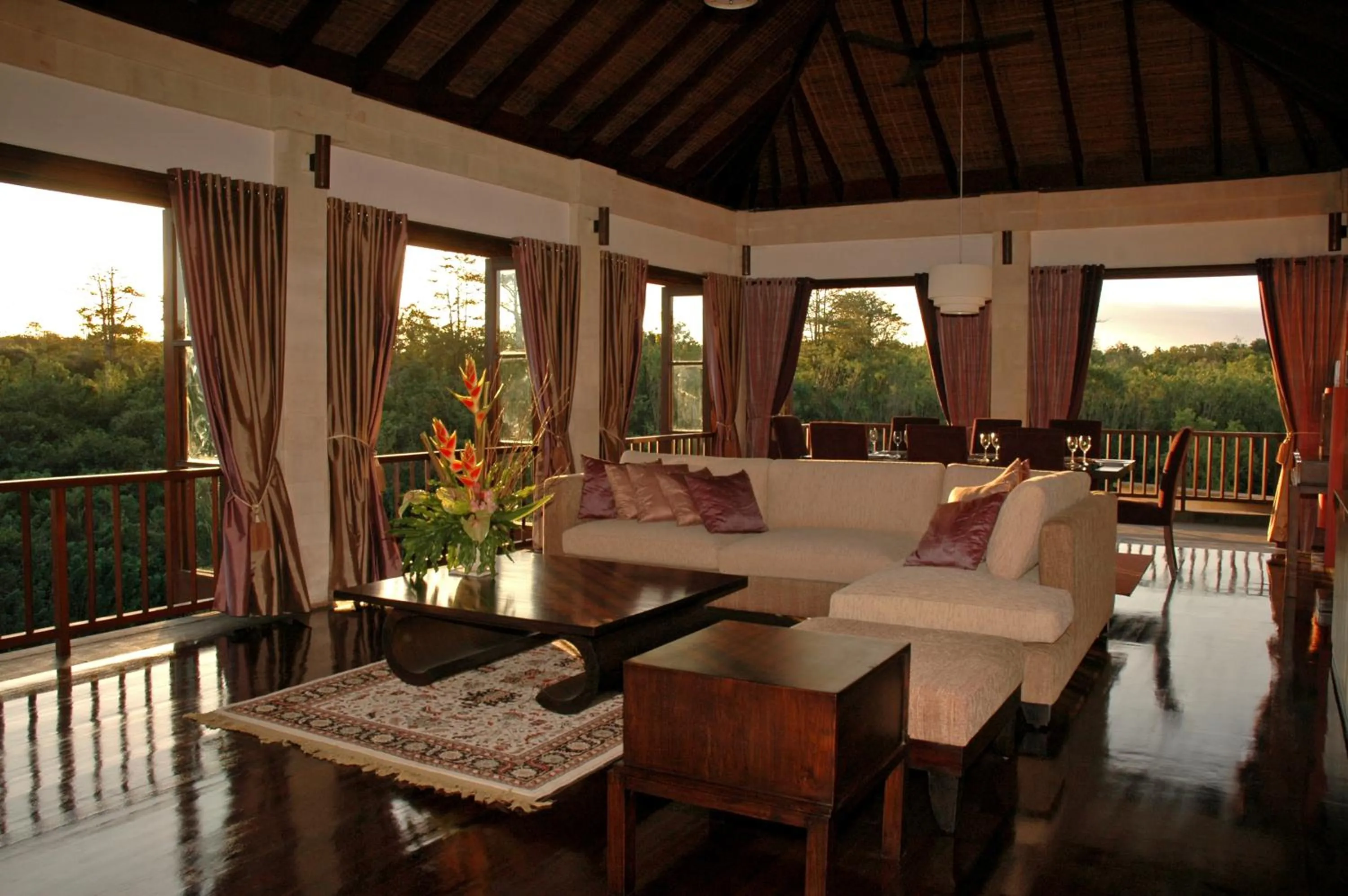 Living room in Gending Kedis Luxury Villas & Spa Estate