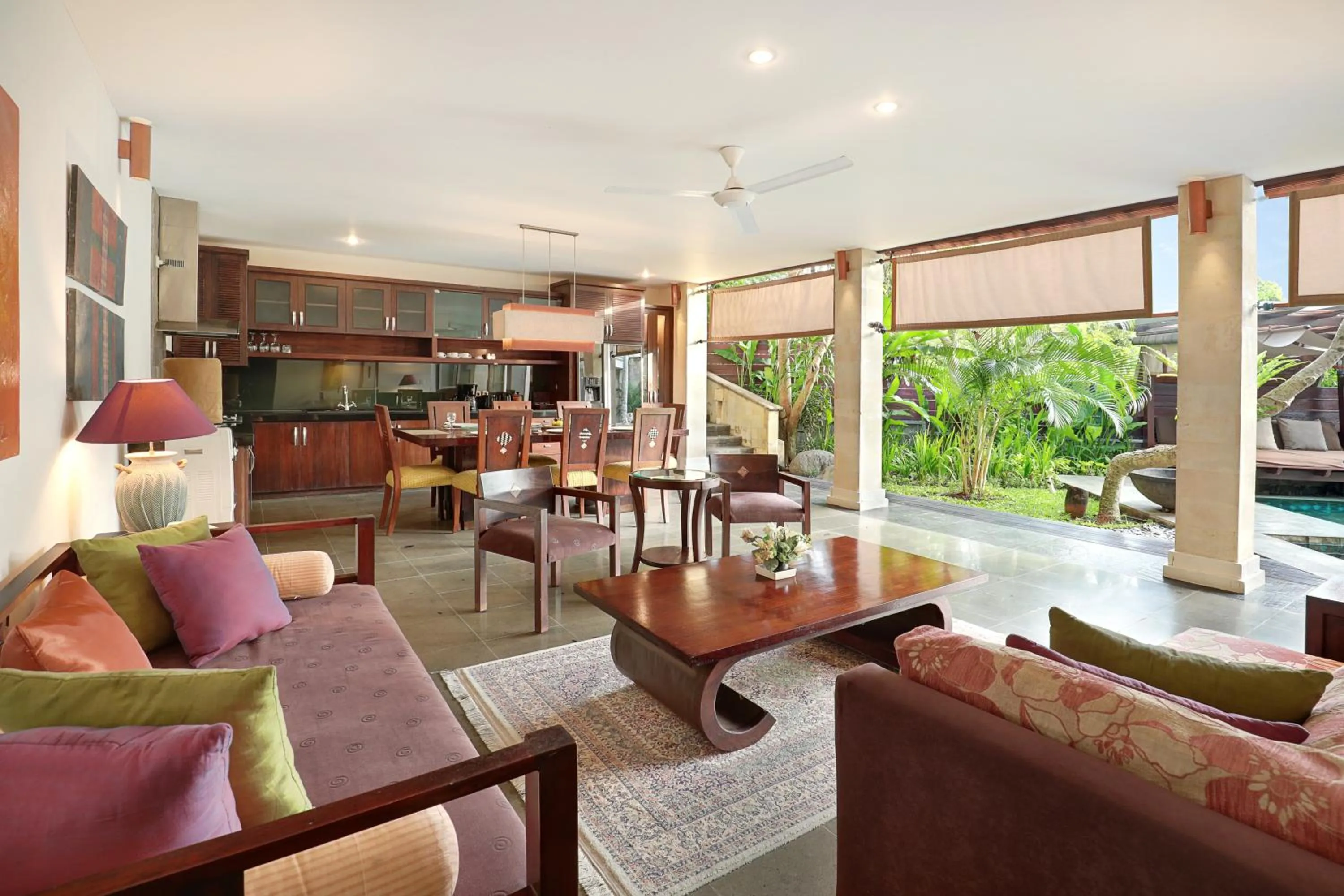 Living room in Gending Kedis Luxury Villas & Spa Estate
