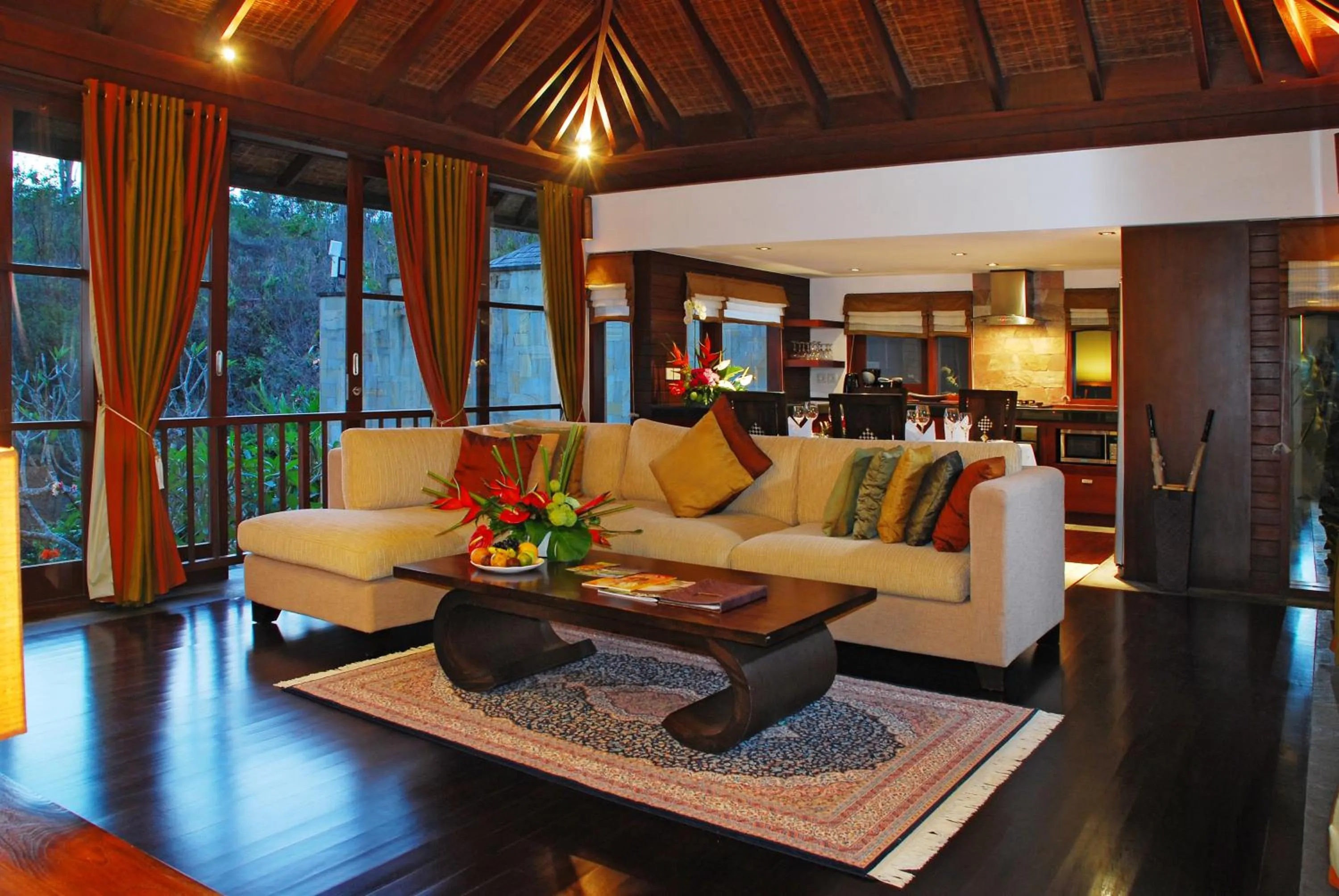 Living room in Gending Kedis Luxury Villas & Spa Estate