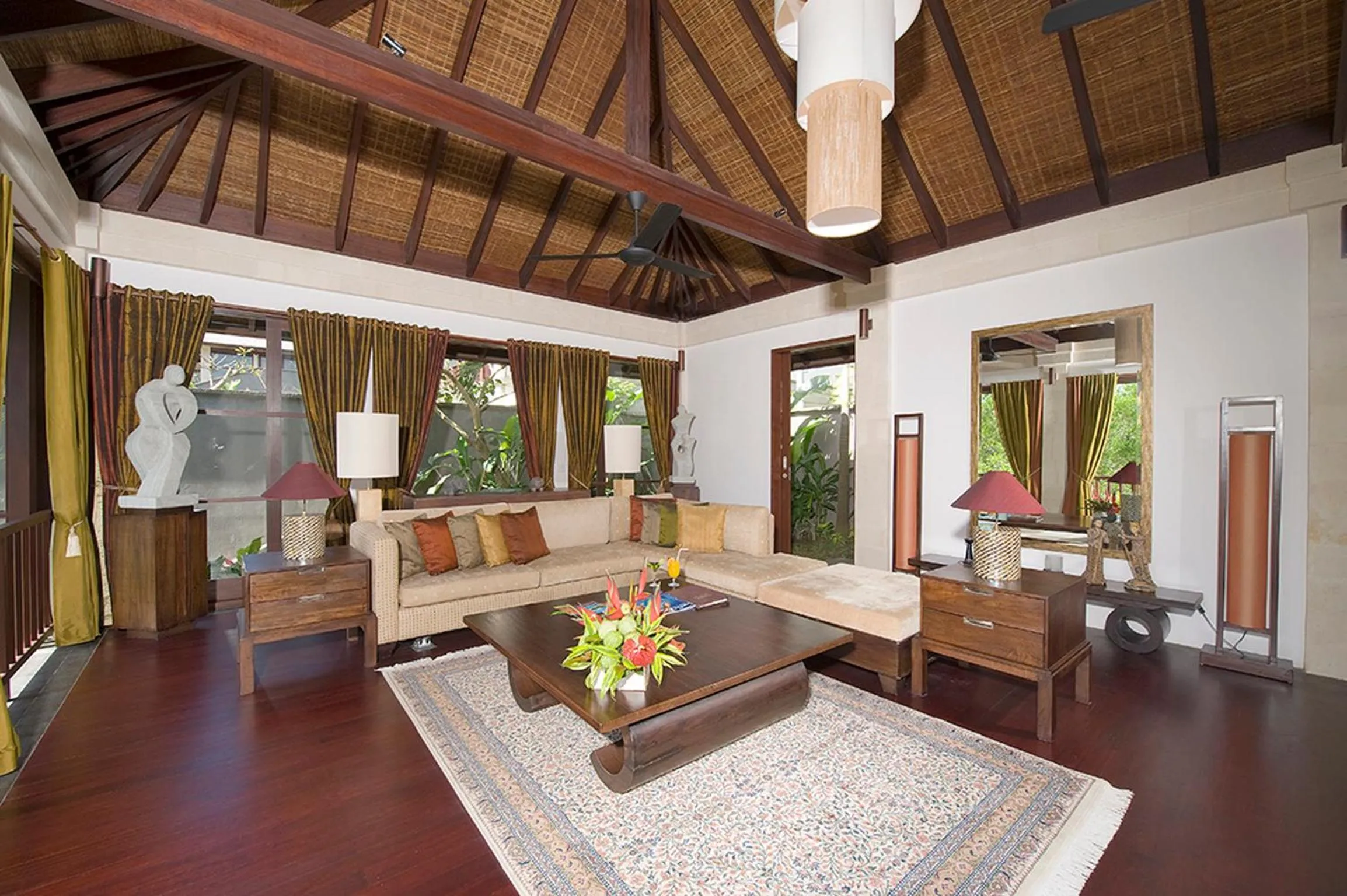 Living room in Gending Kedis Luxury Villas & Spa Estate