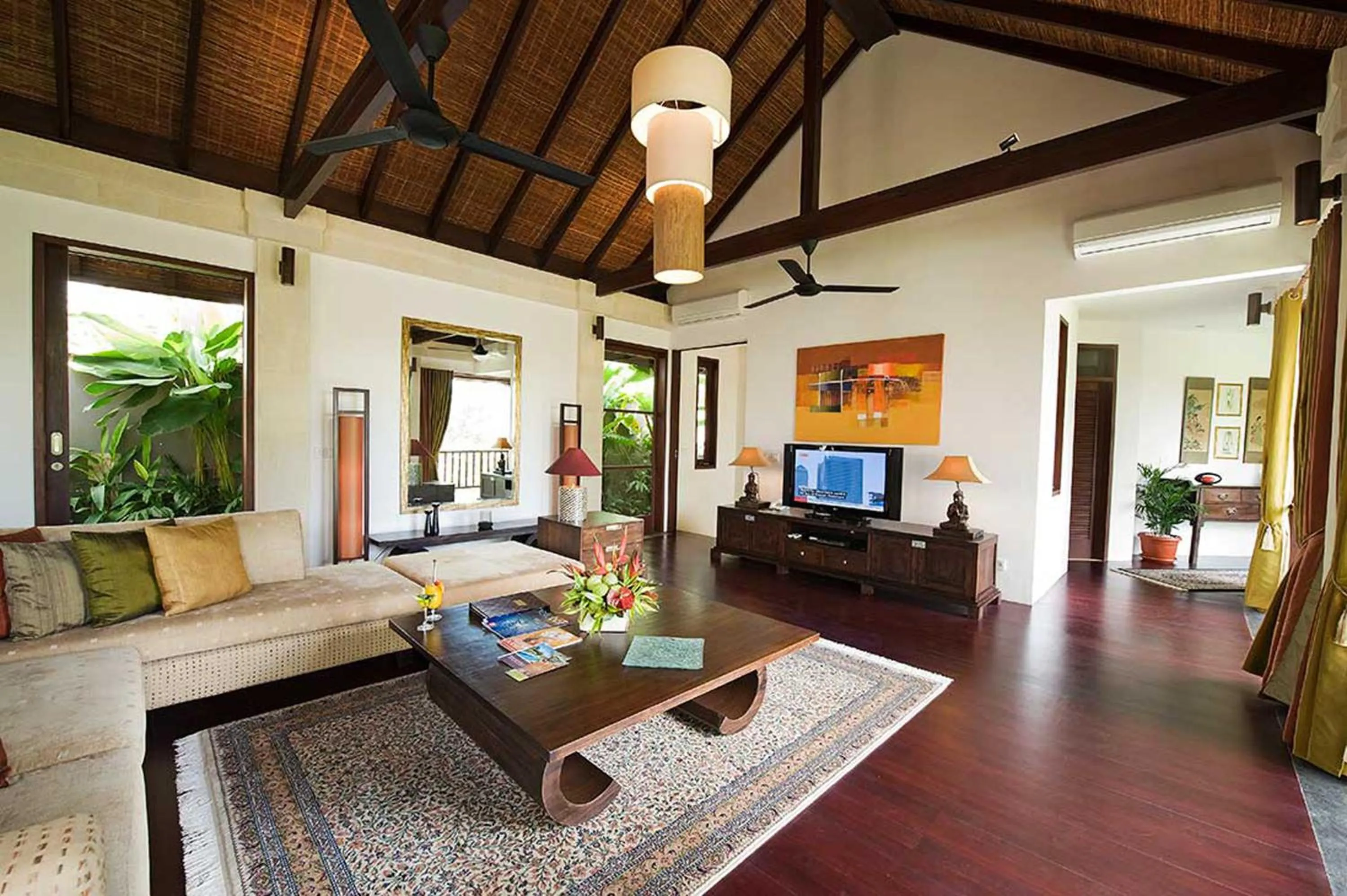 Living room in Gending Kedis Luxury Villas & Spa Estate