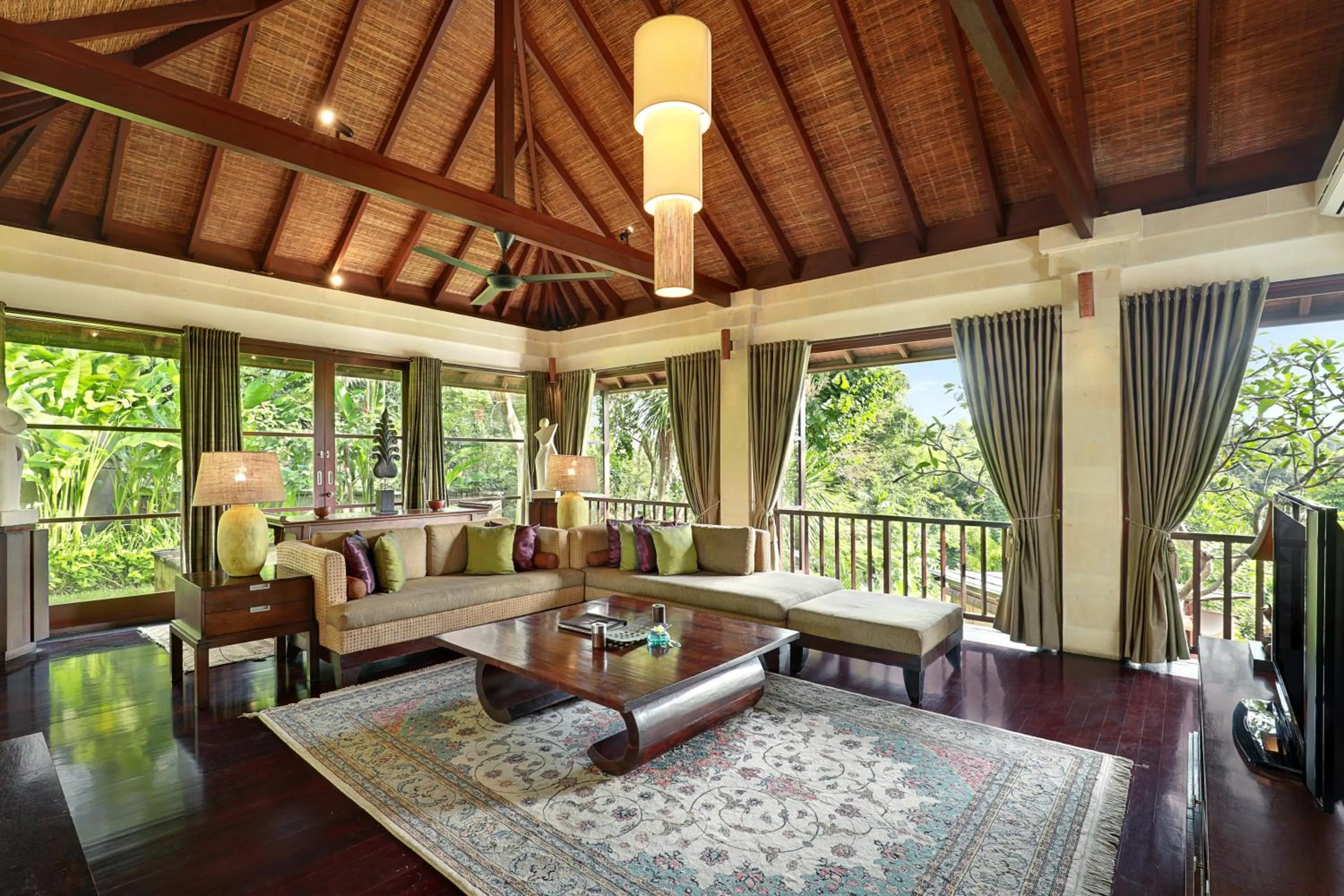 Living room in Gending Kedis Luxury Villas & Spa Estate