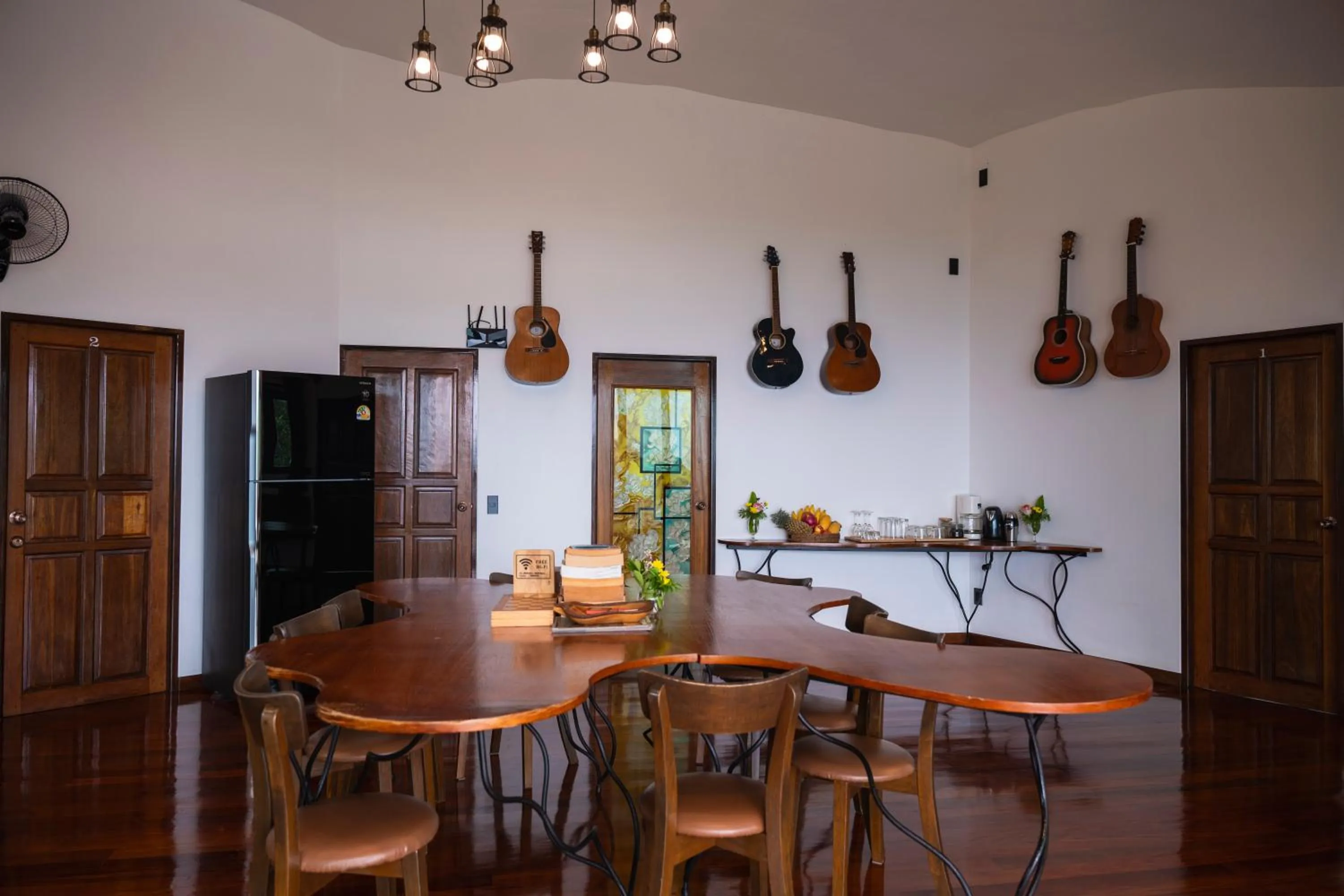 Kitchen or kitchenette in Monkey Flower Villas