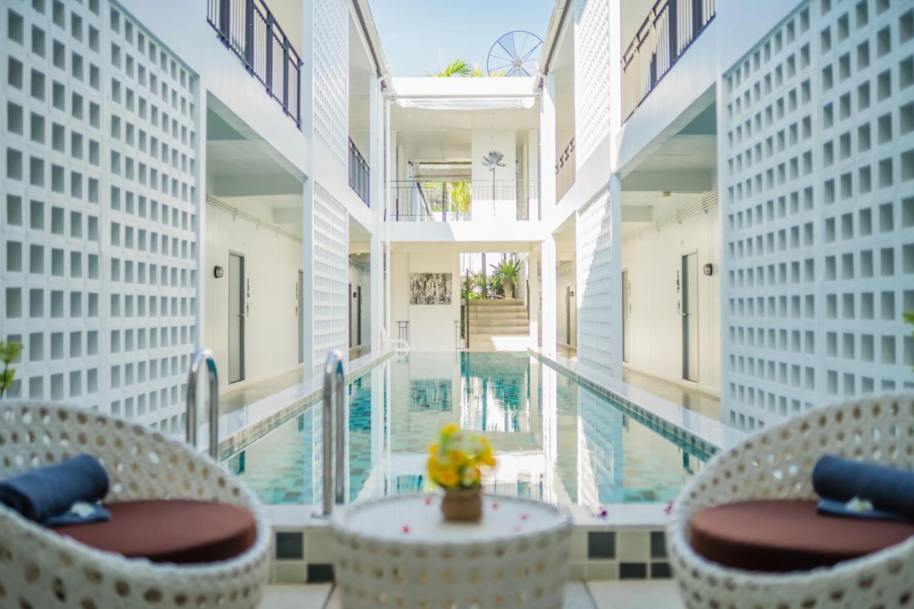 Property building in The Rubber Hotel Phuket