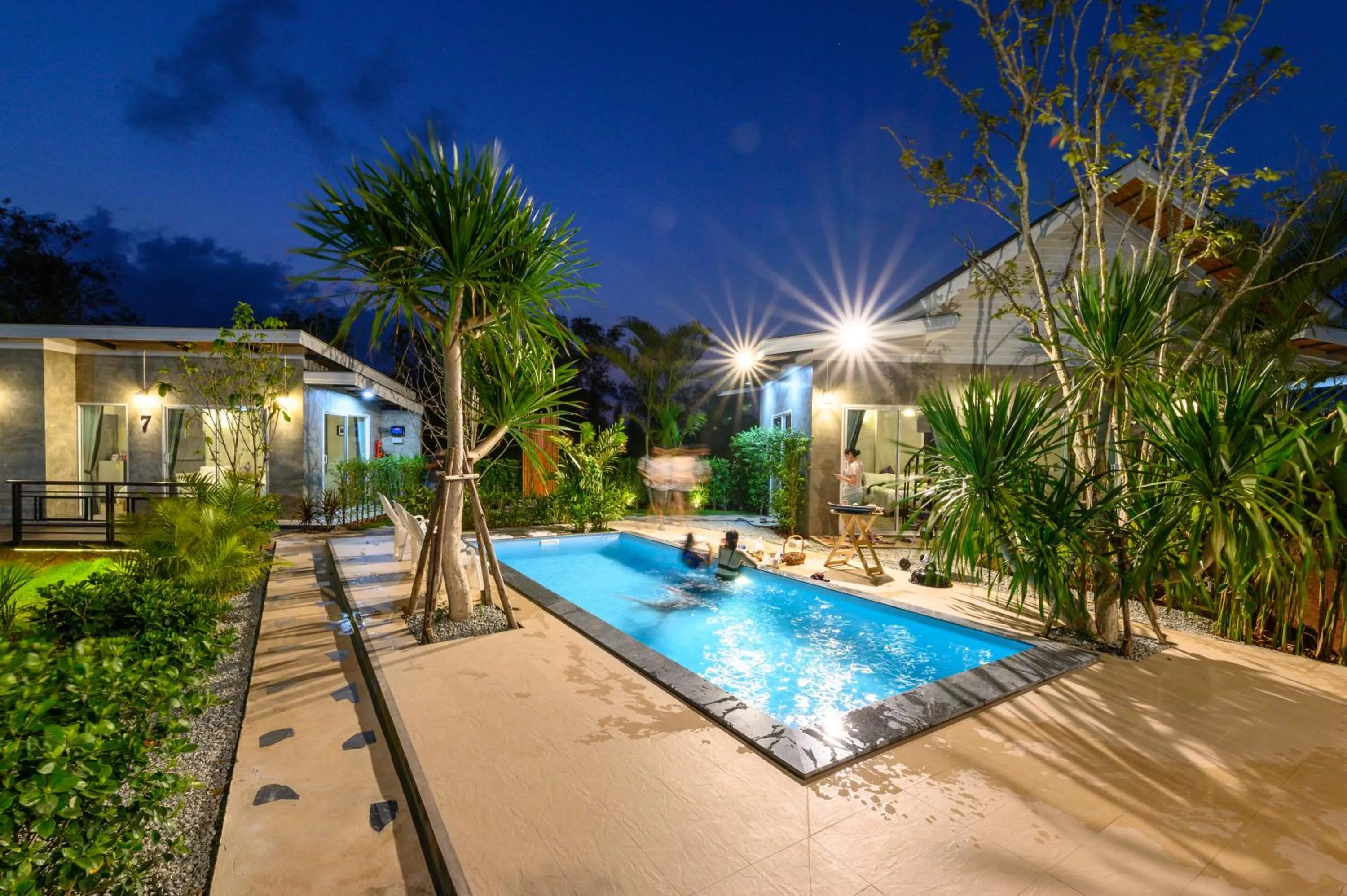 Garden in Loftpical Resort