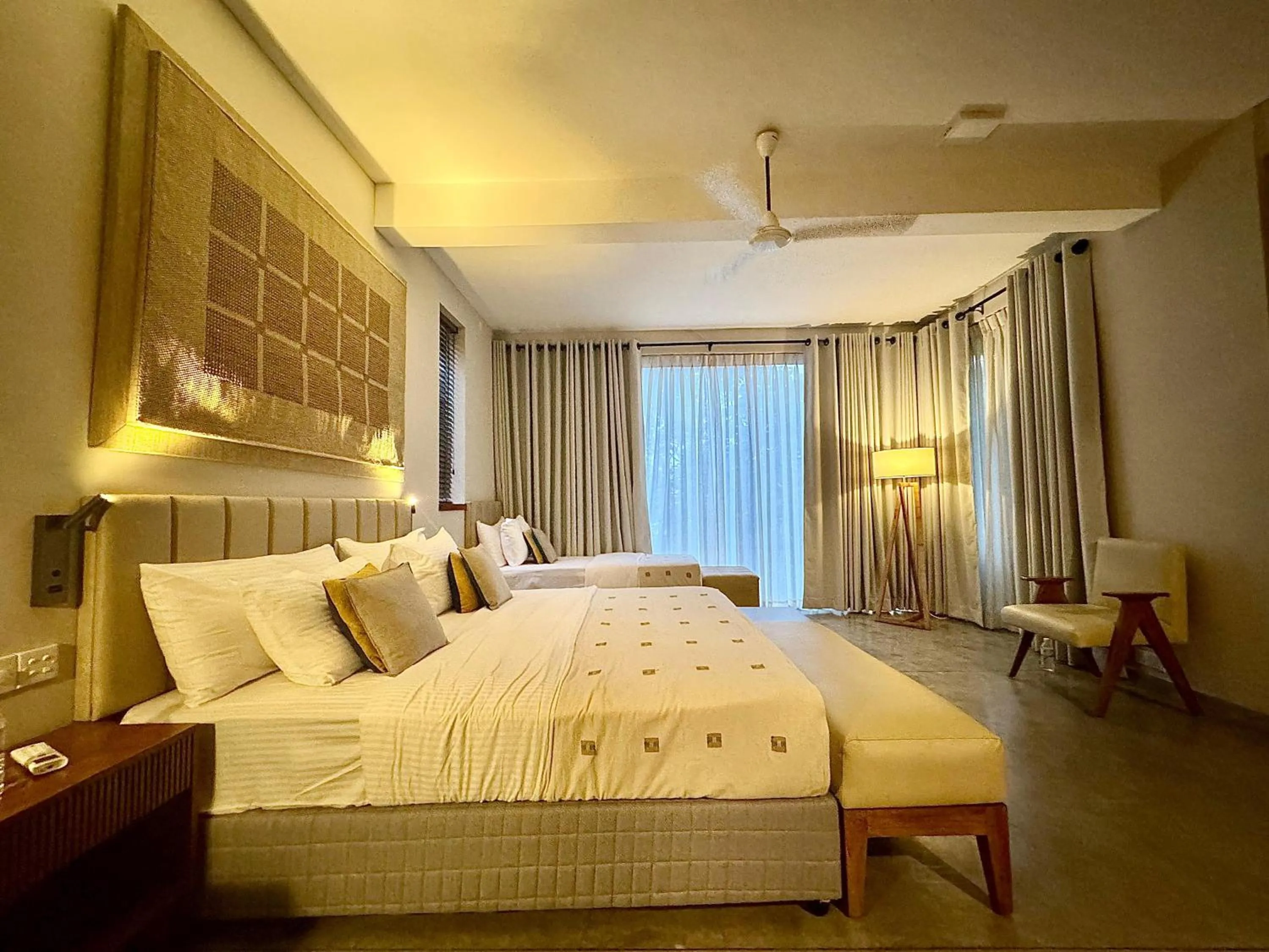 Bed in Palm Paradise Cabanas & Villas Beach Resort