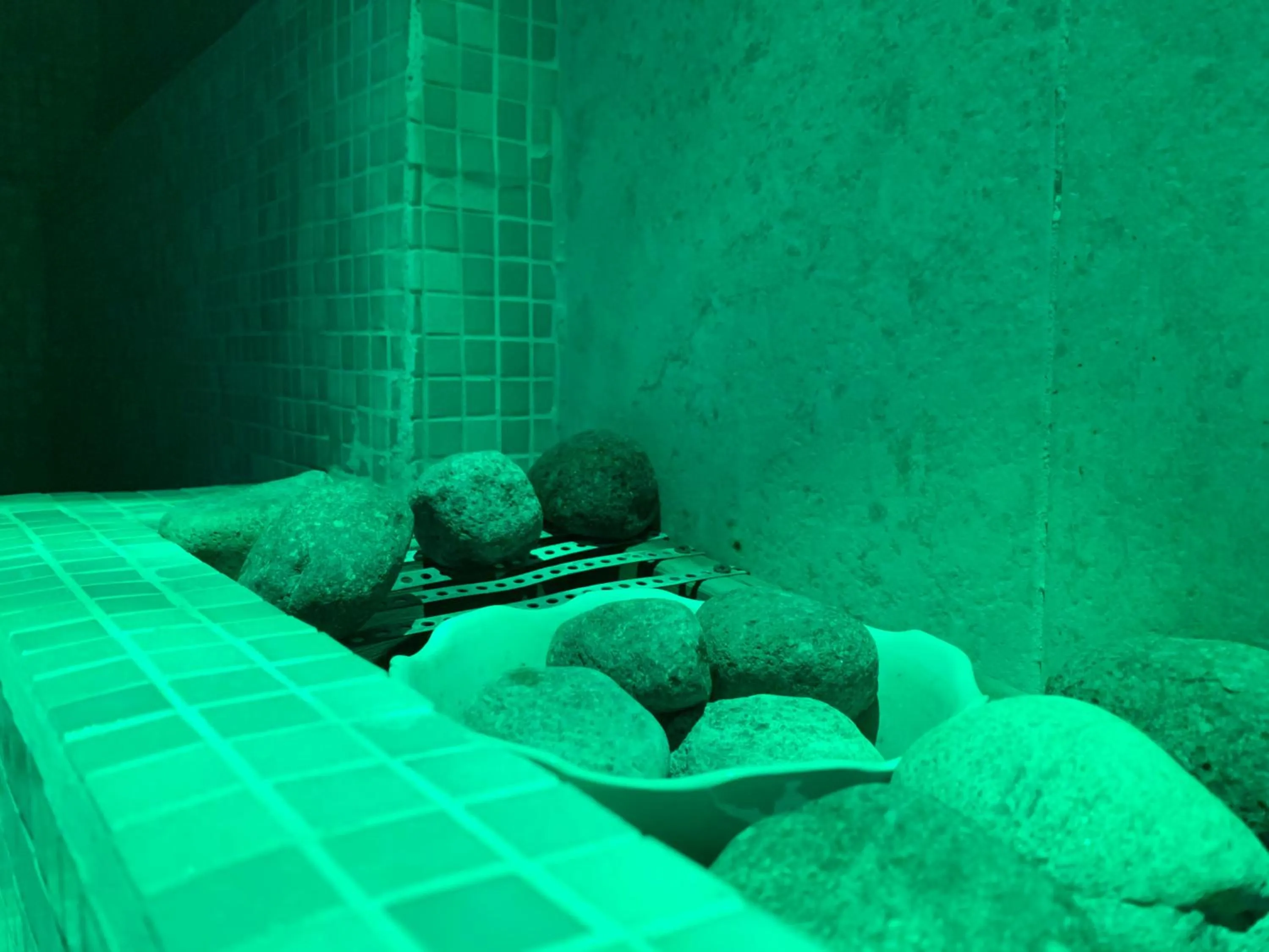 Steam room in Park Hotel Faloria