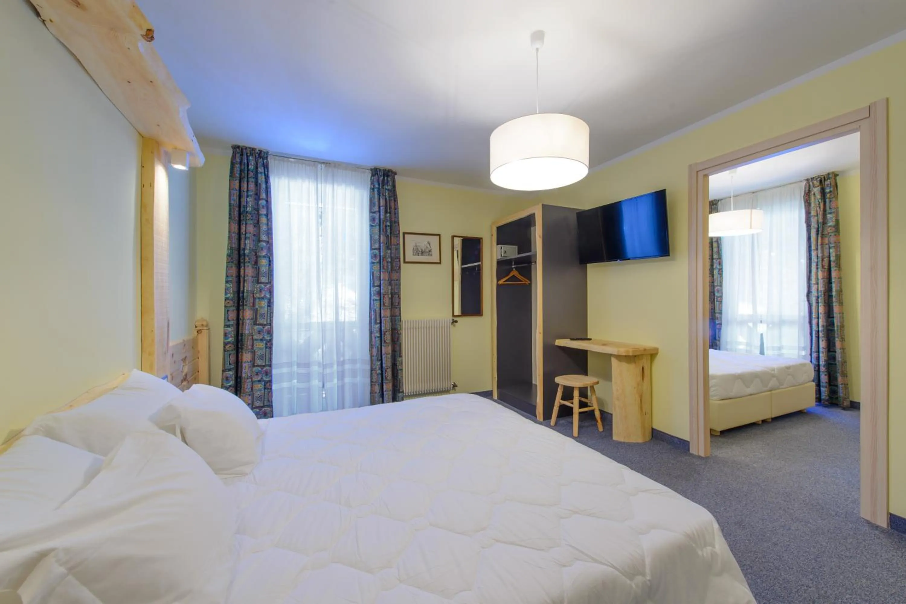 Bed in Park Hotel Faloria