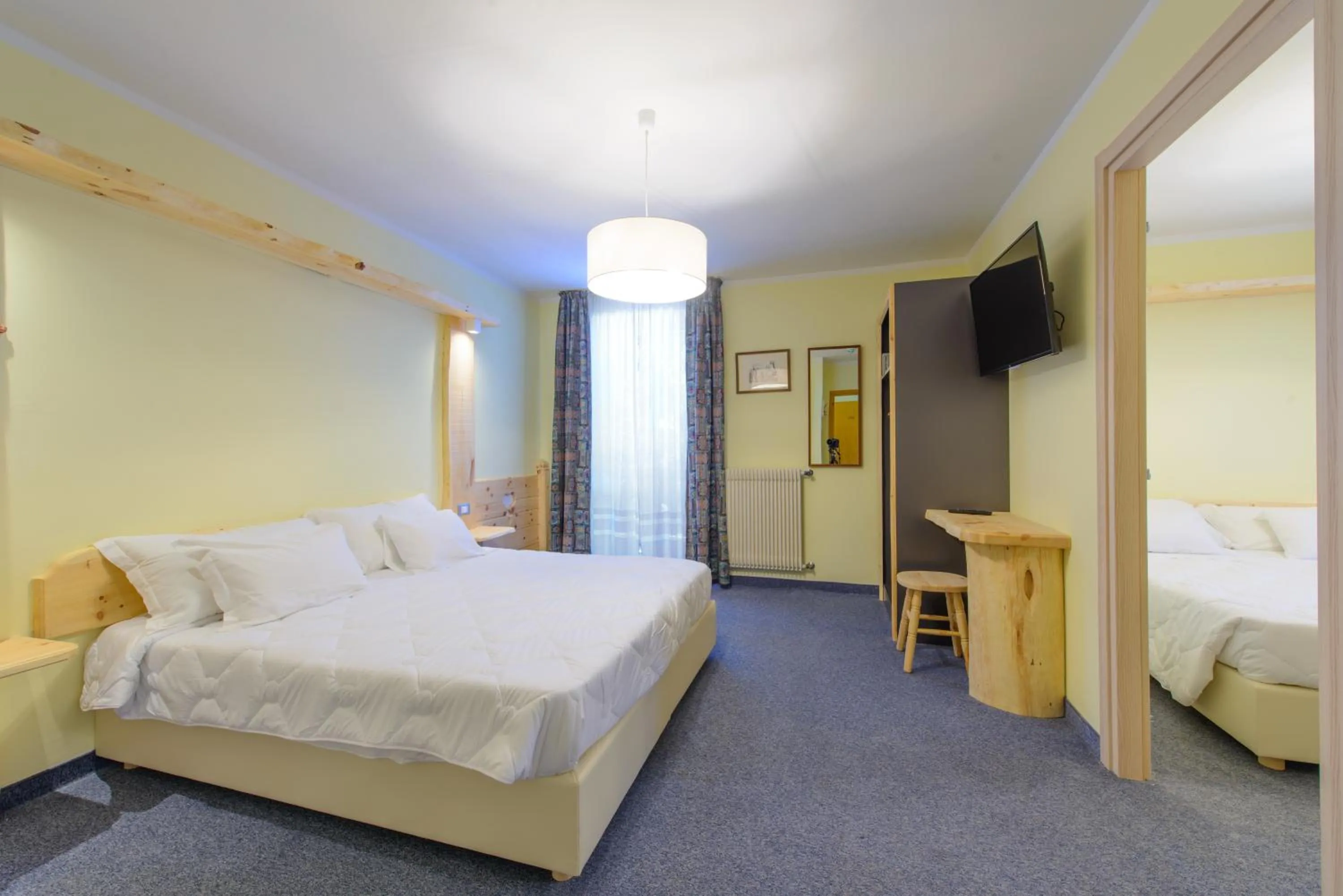 Bed in Park Hotel Faloria