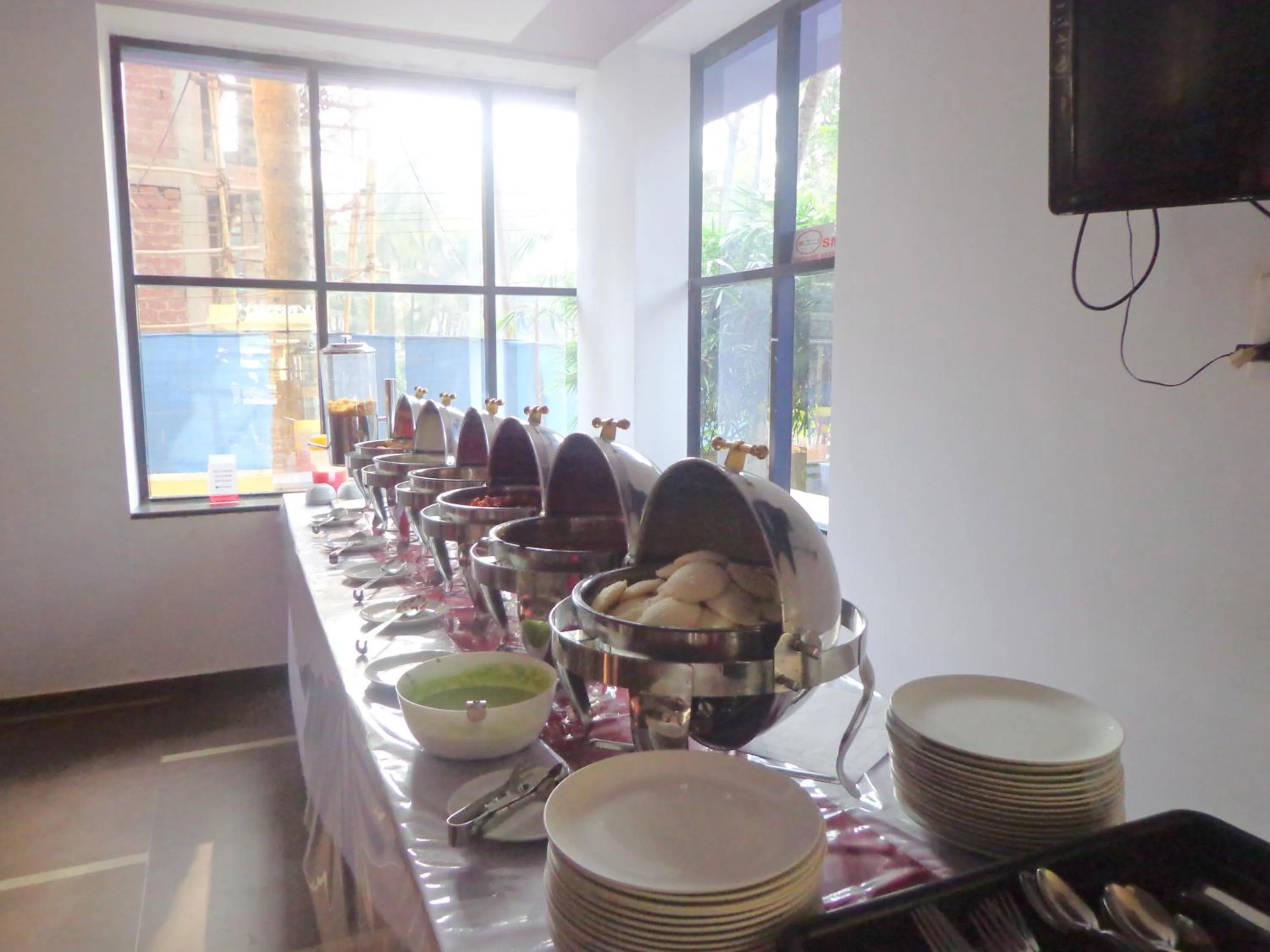 Continental breakfast in The Tubki Resort