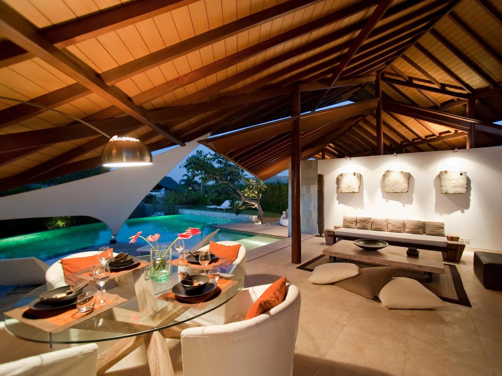 Seating area in The Layar - Designer Villas and Spa, CHSE Certified