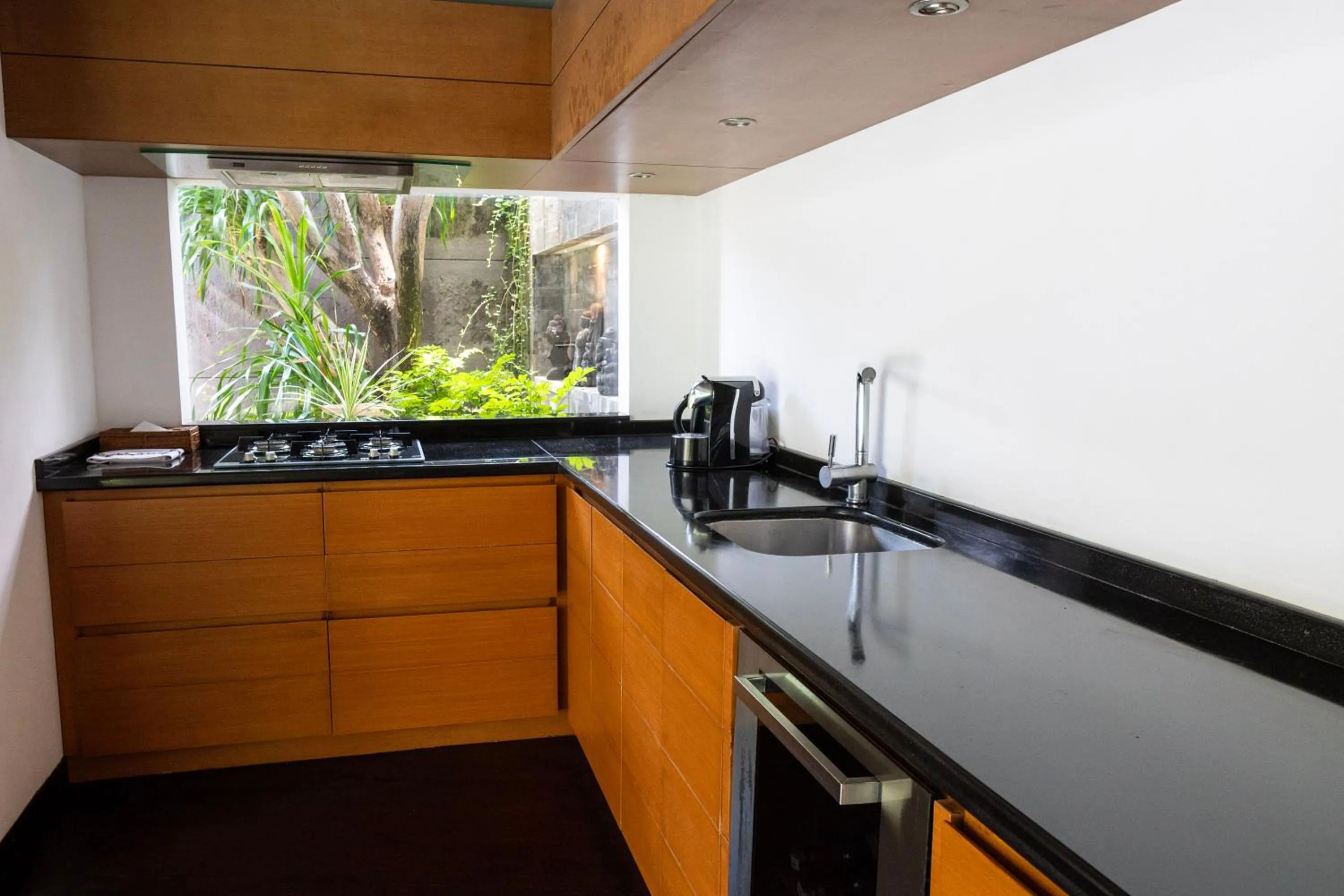 Kitchen or kitchenette in The Layar - Designer Villas and Spa