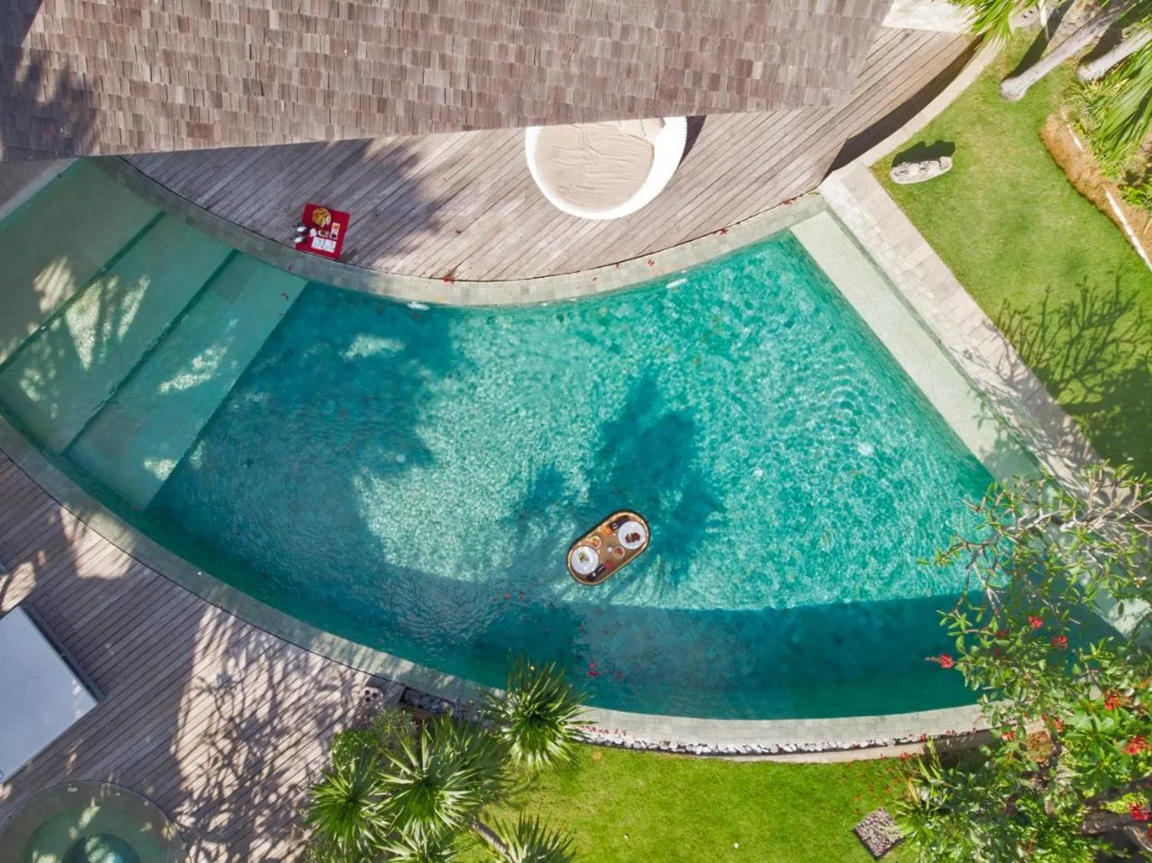 Pool view in The Layar - Designer Villas and Spa