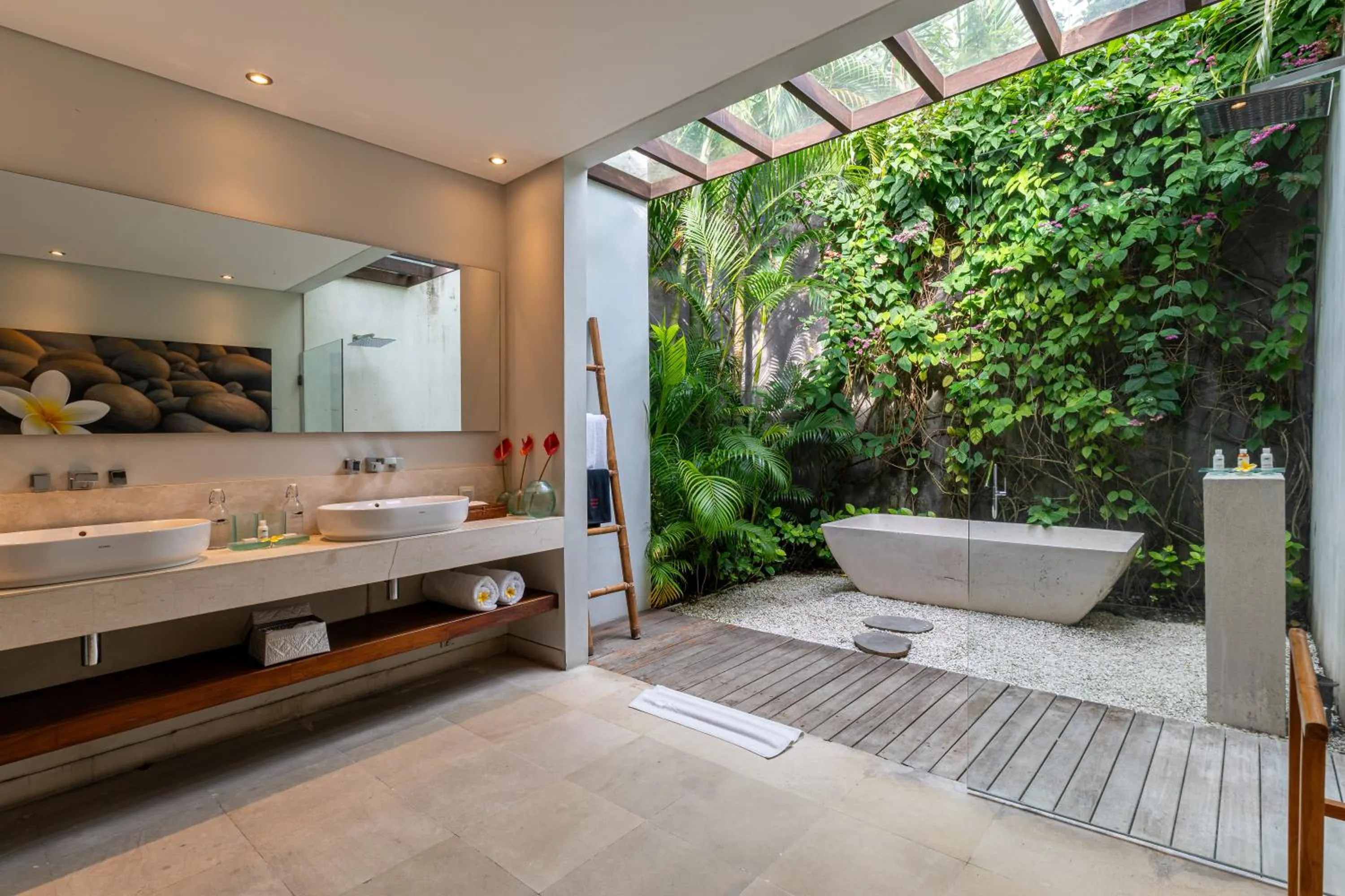 Bathroom in The Layar - Designer Villas and Spa