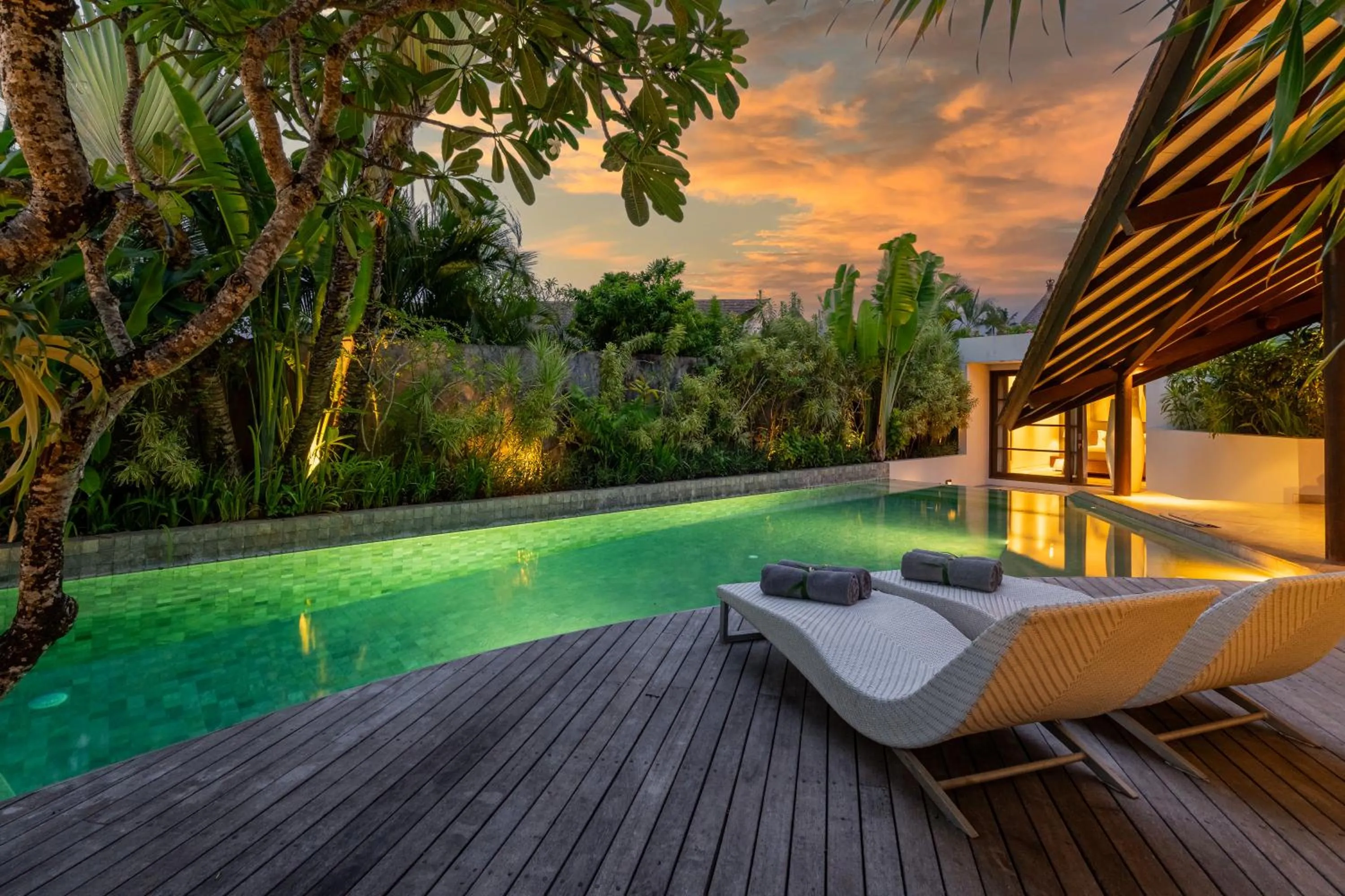 Pool view in The Layar - Designer Villas and Spa