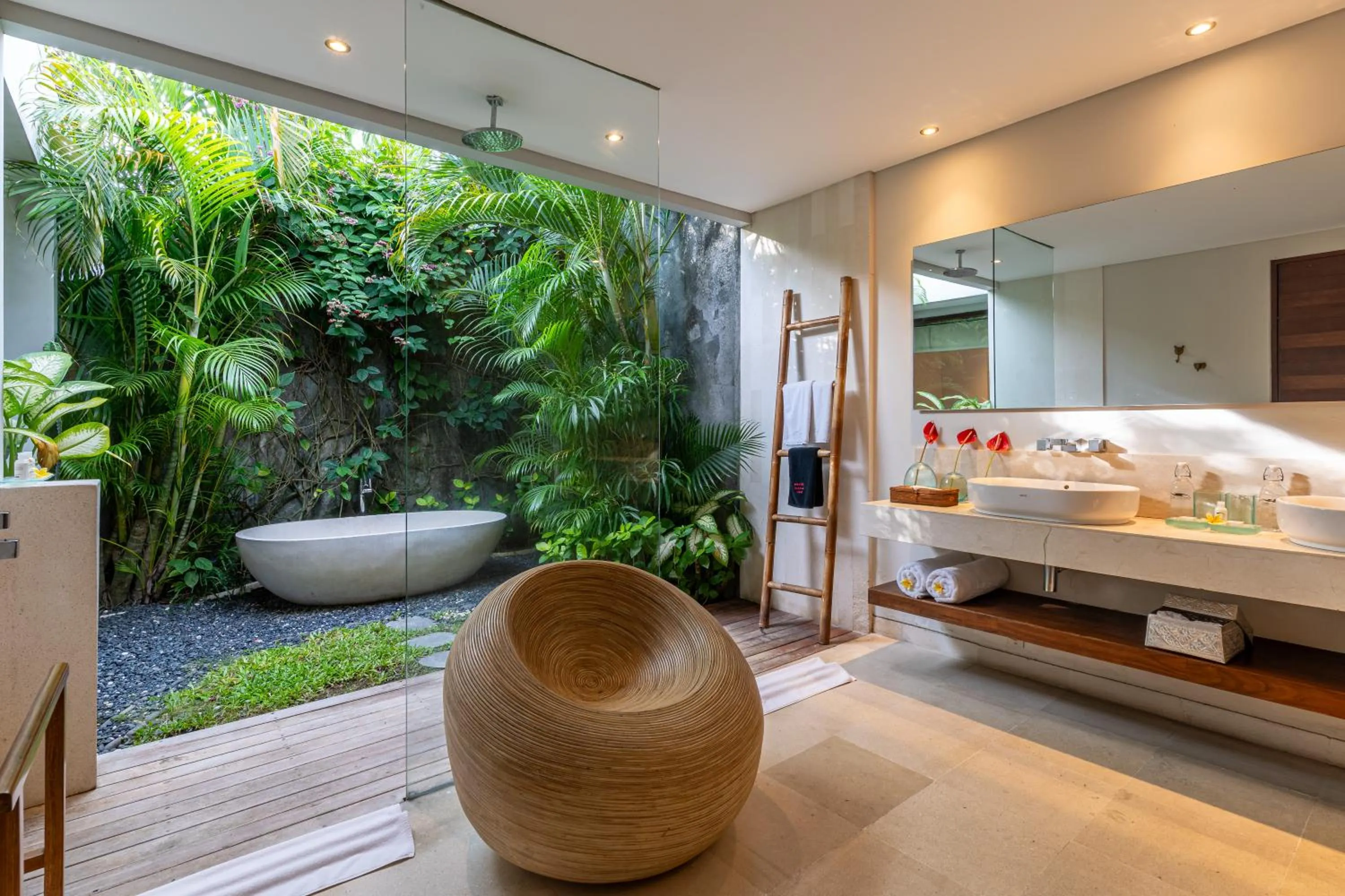 Bathroom in The Layar - Designer Villas and Spa