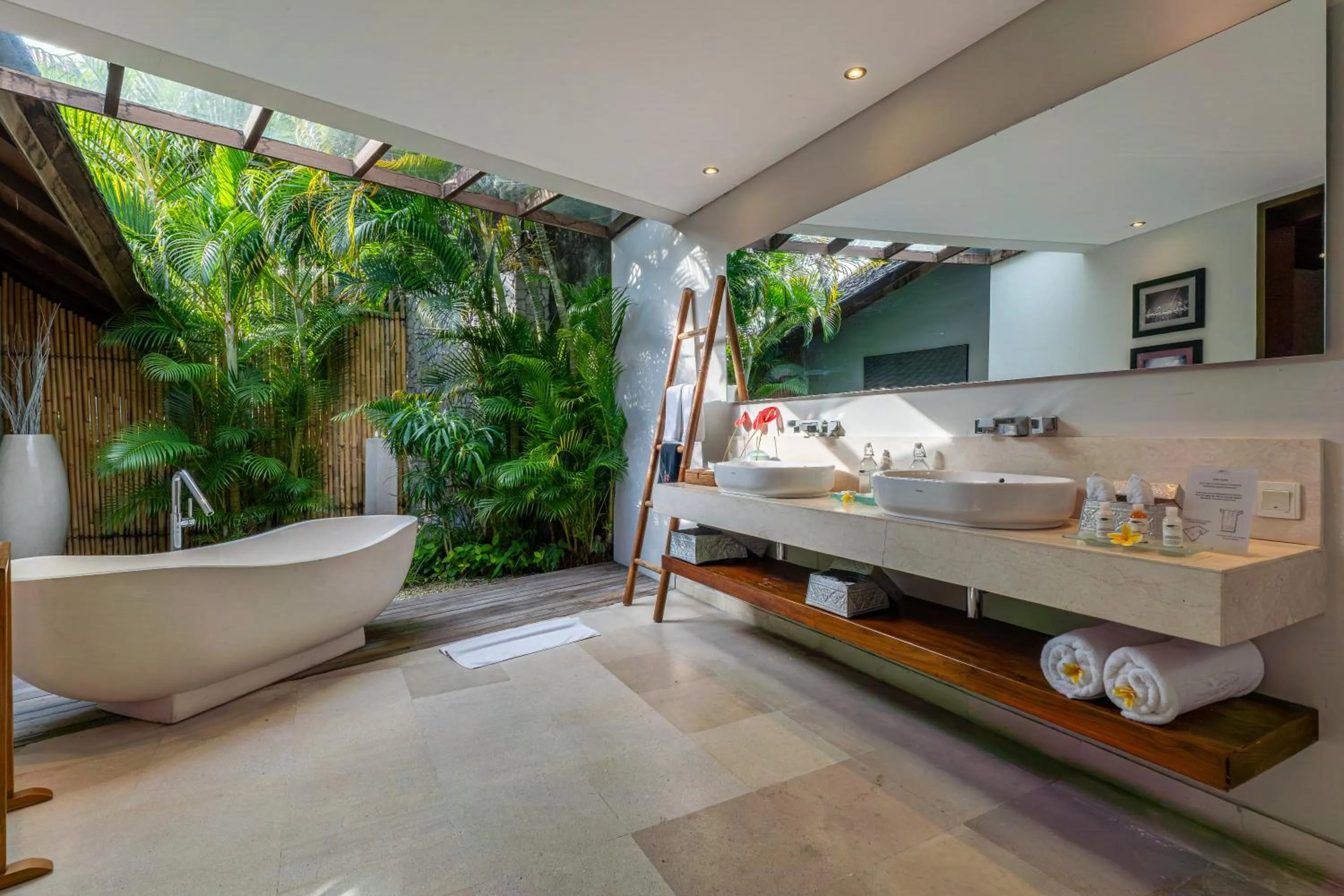Bathroom in The Layar - Designer Villas and Spa