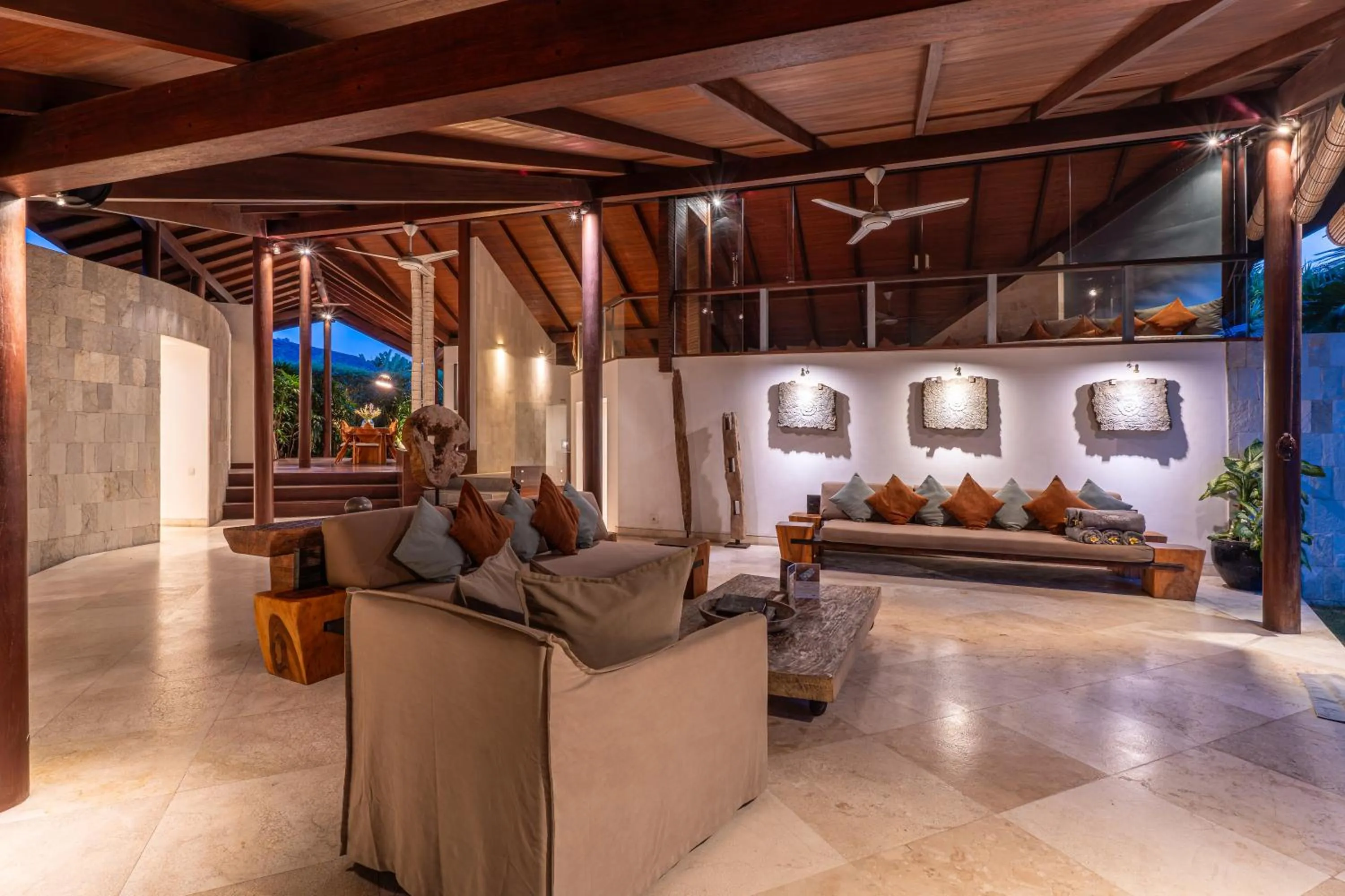 Living room in The Layar - Designer Villas and Spa