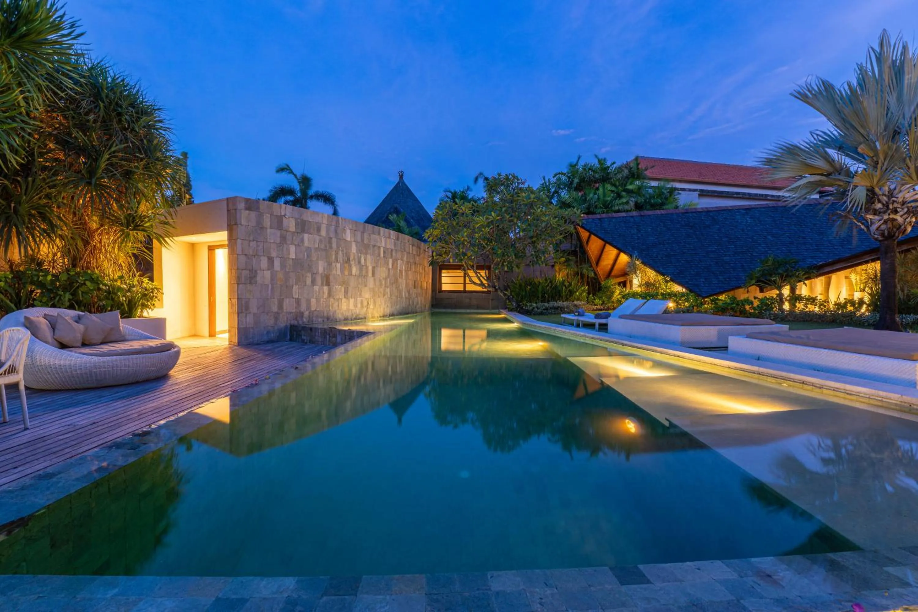Swimming pool in The Layar - Designer Villas and Spa