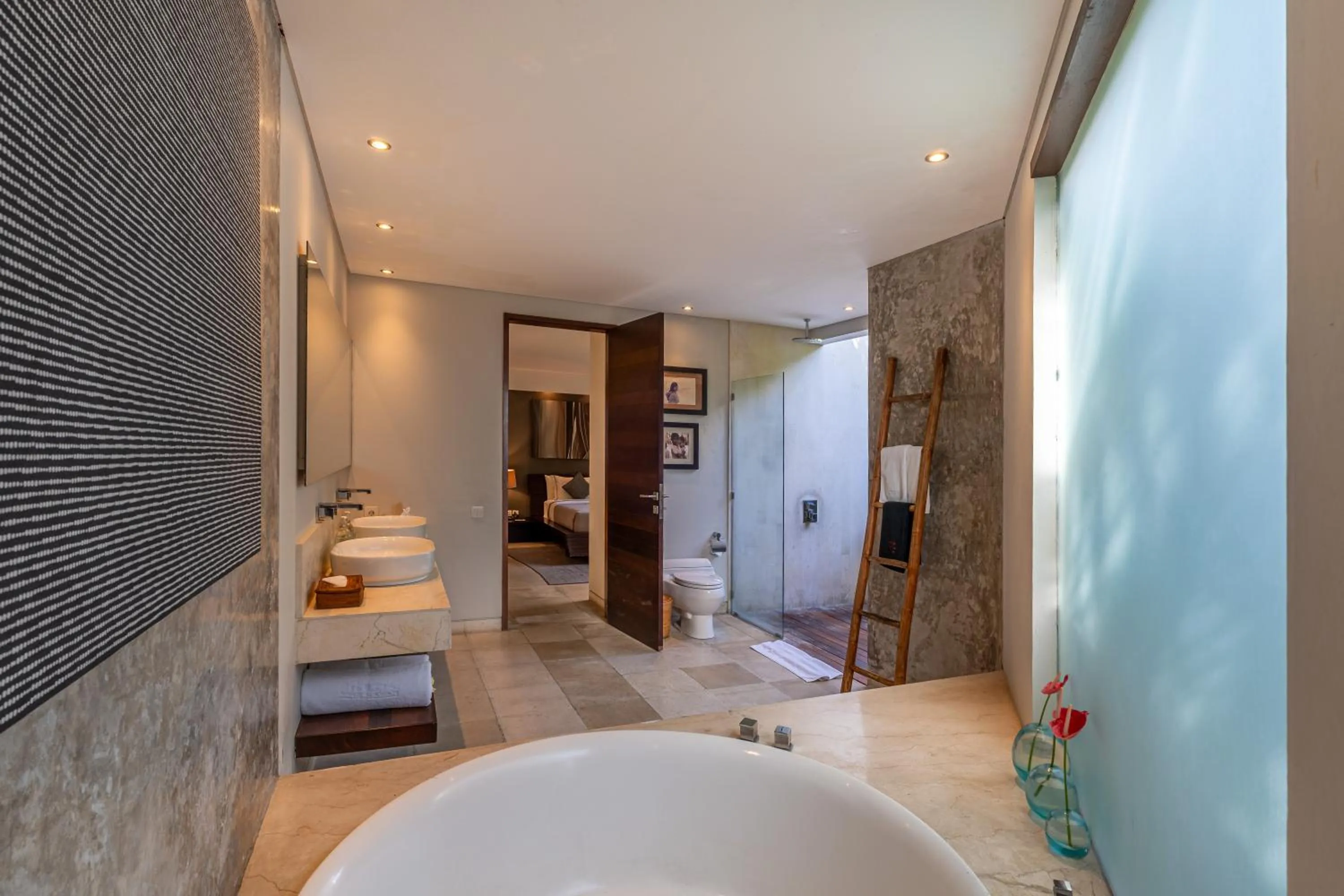Bathroom in The Layar - Designer Villas and Spa