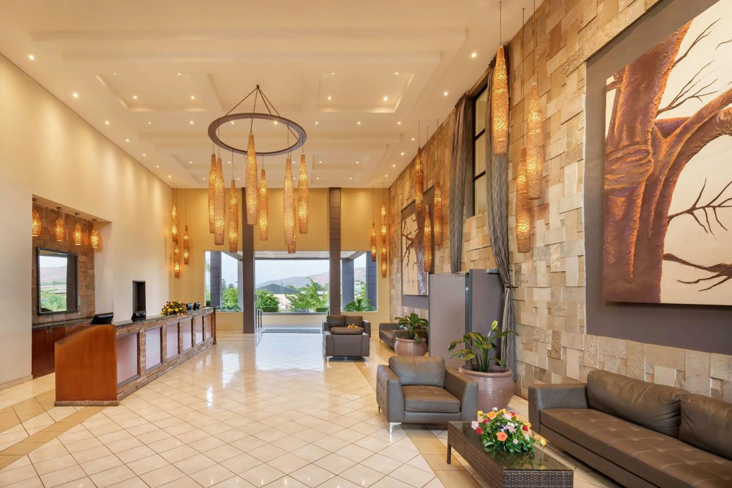 Lobby or reception in Protea Hotel by Marriott Chipata