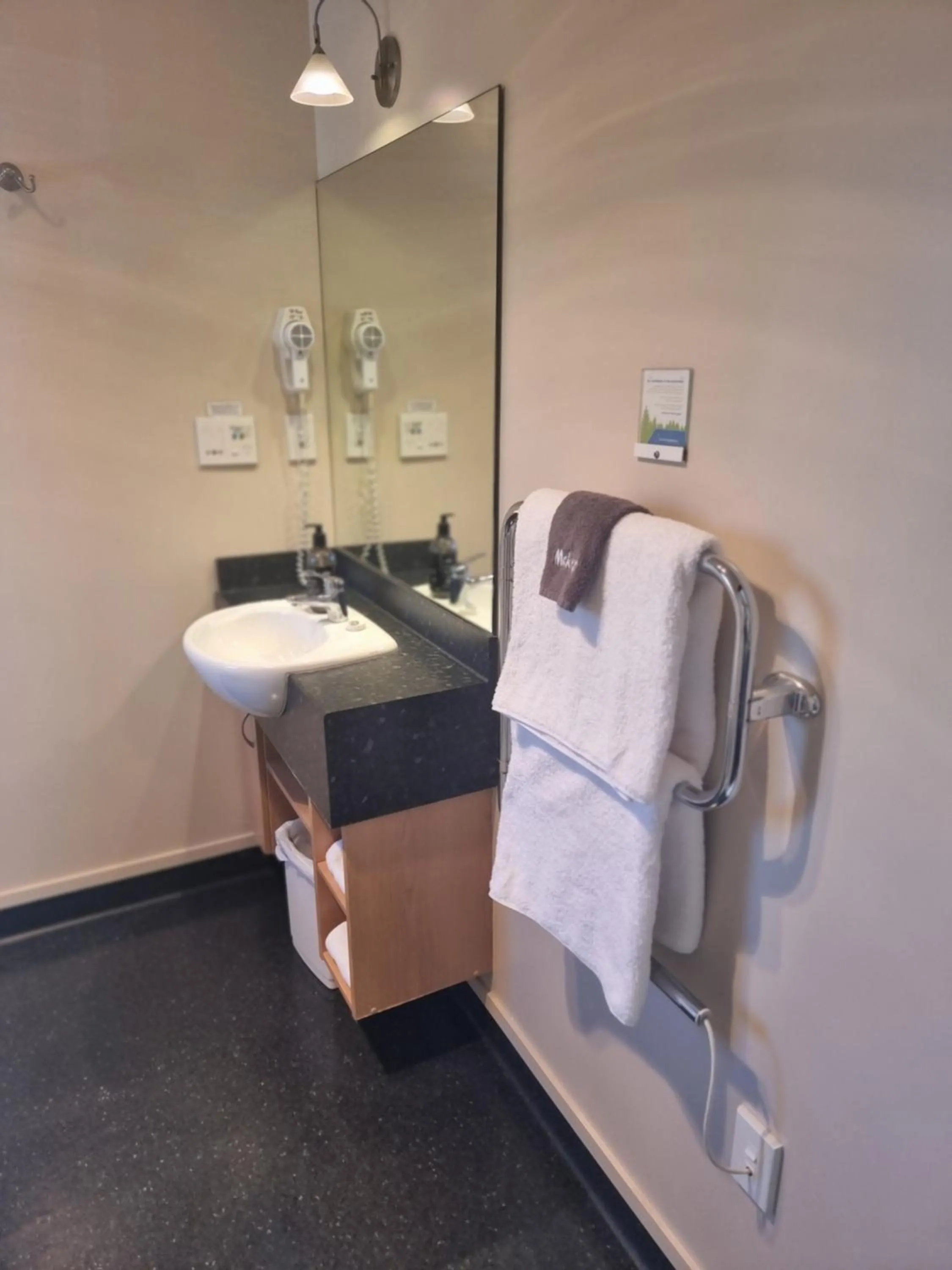 Bathroom in Broadway Motel