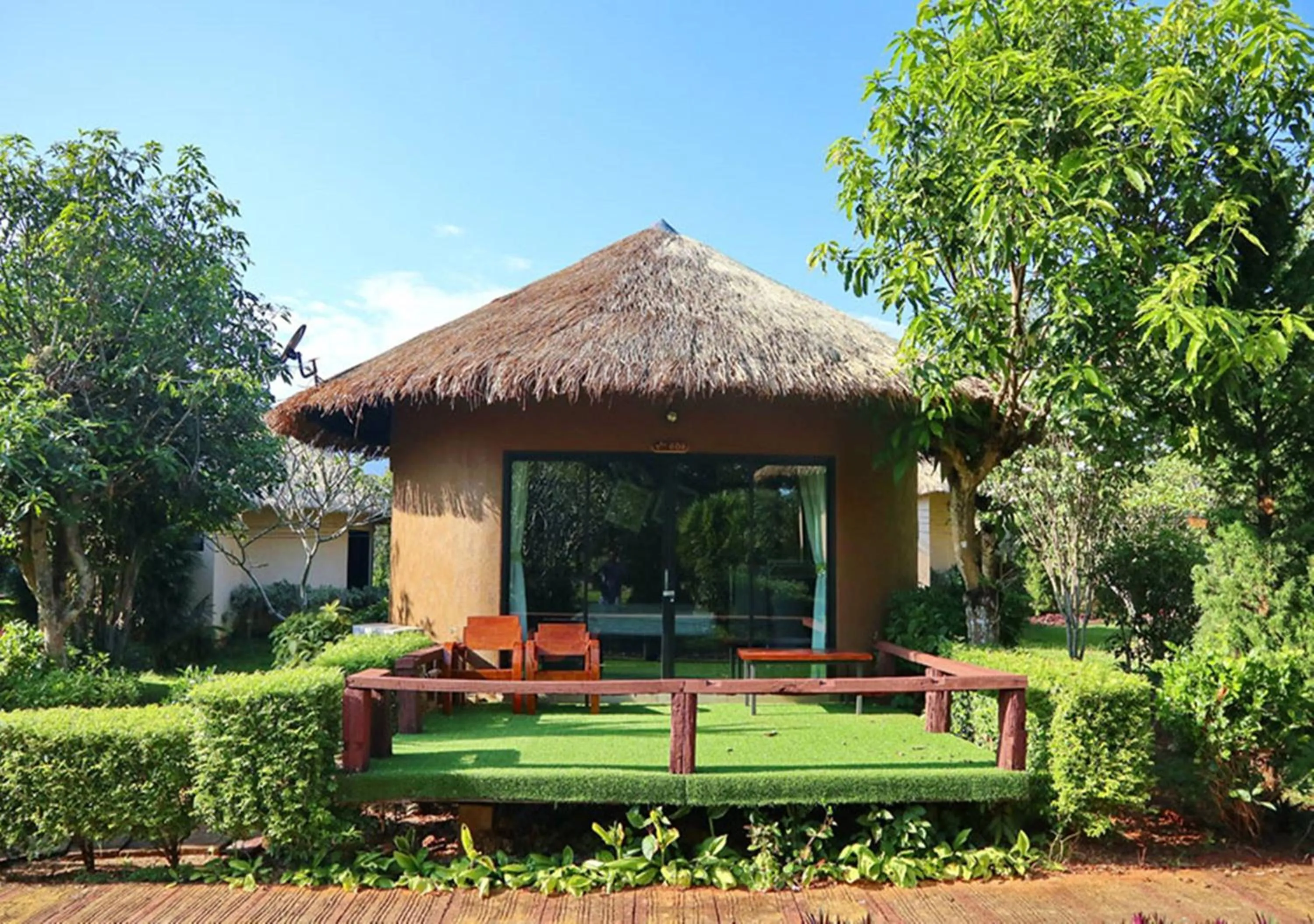 Patio in Aurora Resort Chiangdao