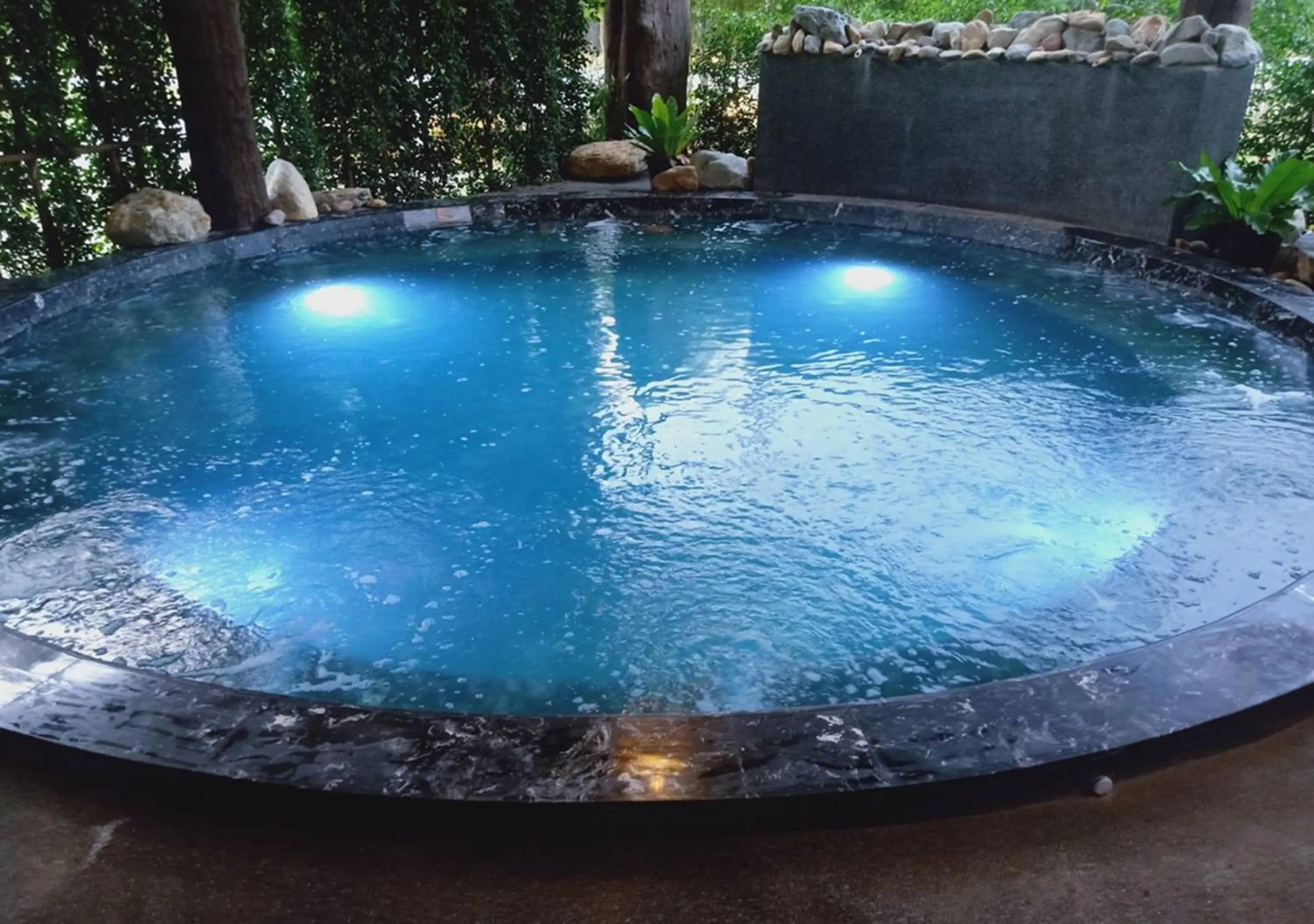 Hot Spring Bath in Aurora Resort Chiangdao