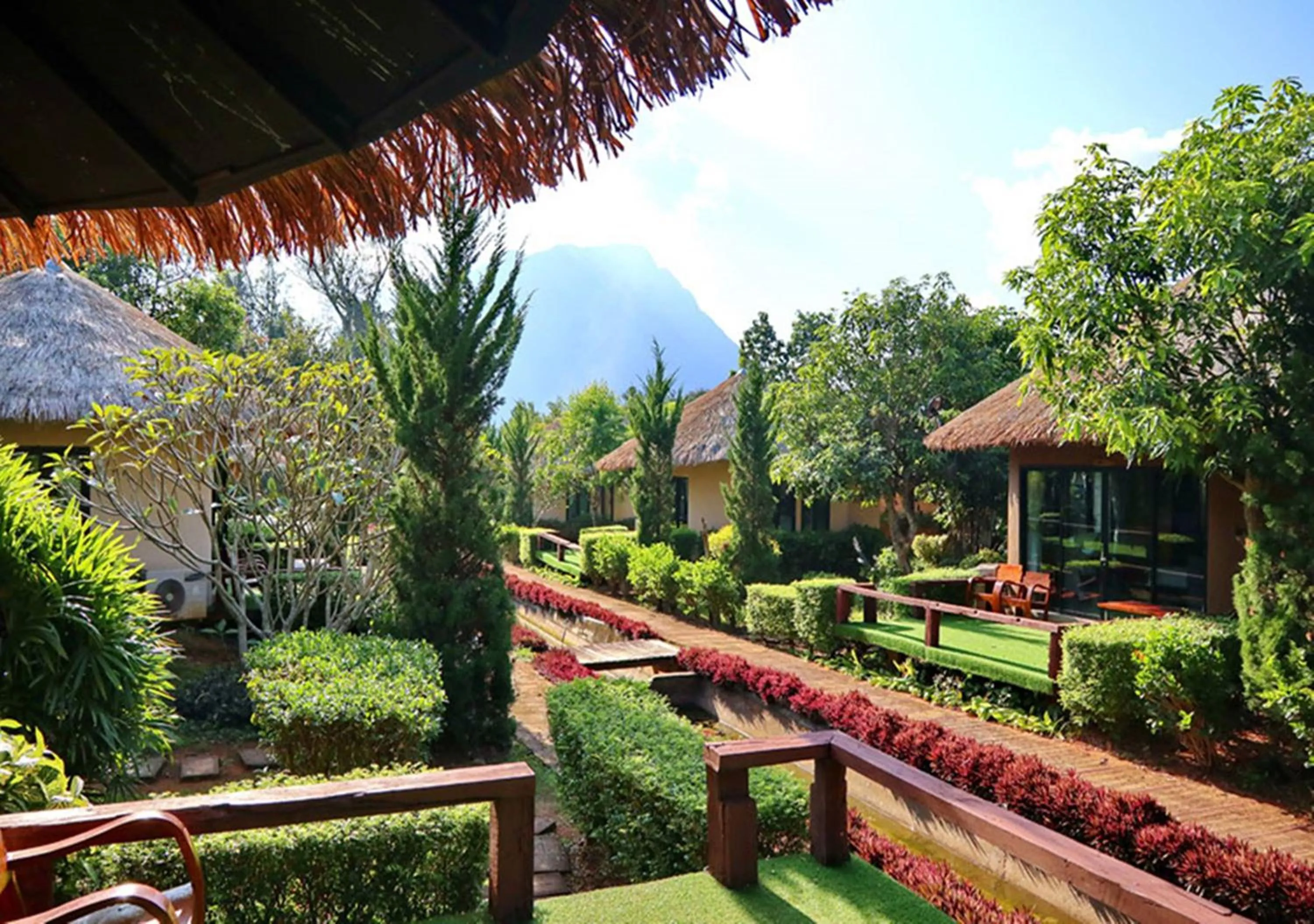 Patio in Aurora Resort Chiangdao
