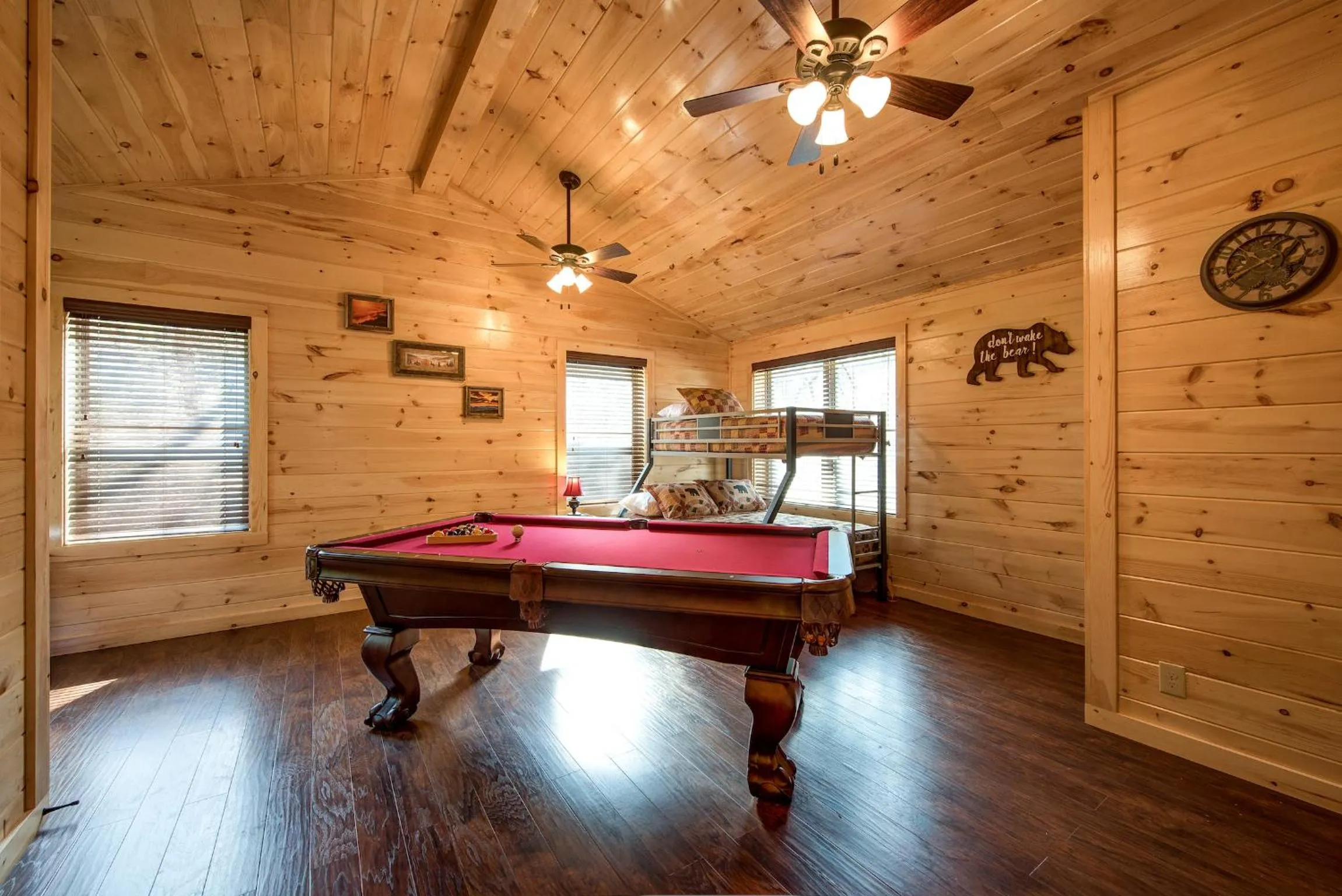 Living room in Woodland Escape