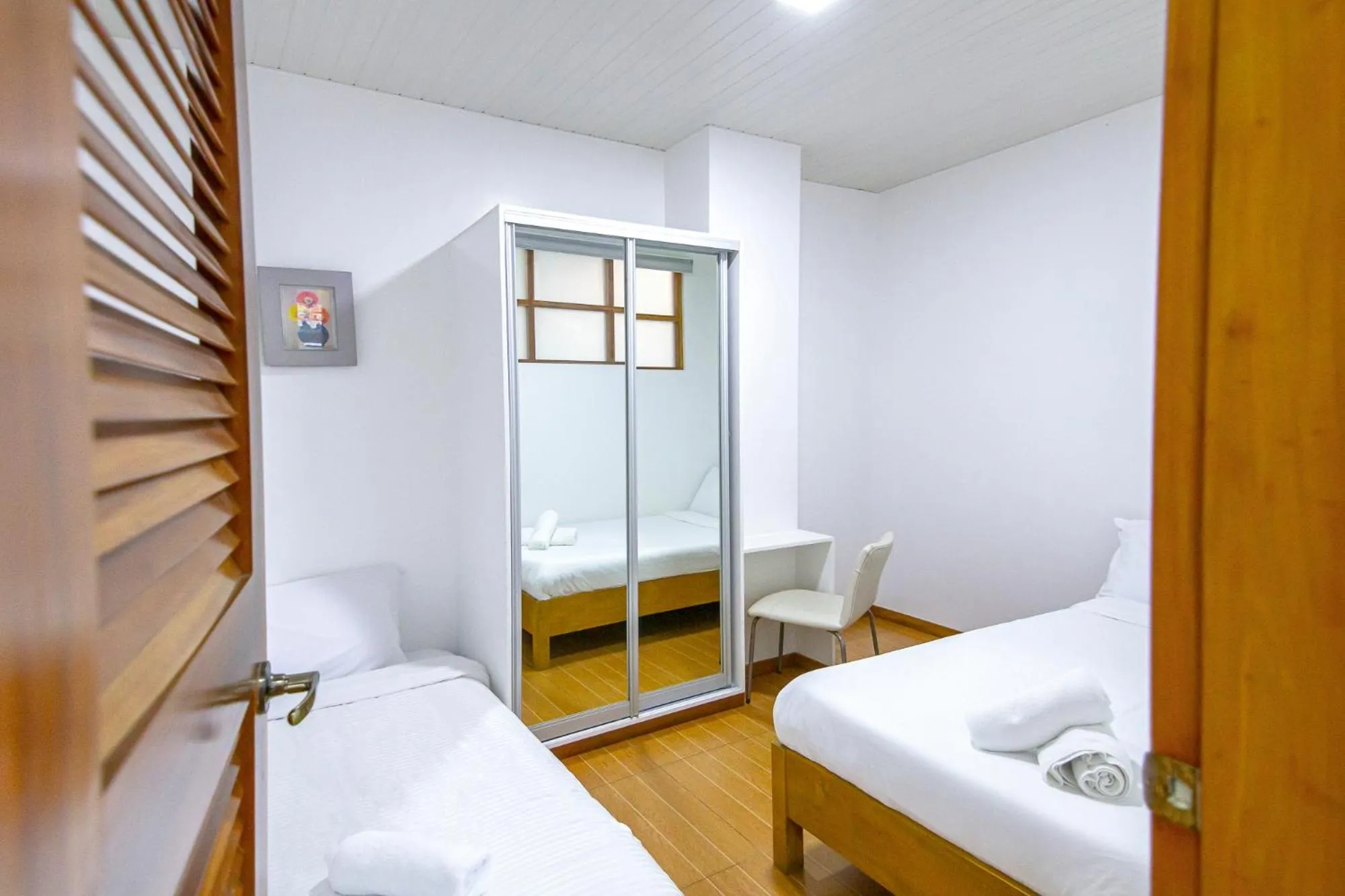 Bedroom, Bed in RiCio Haus