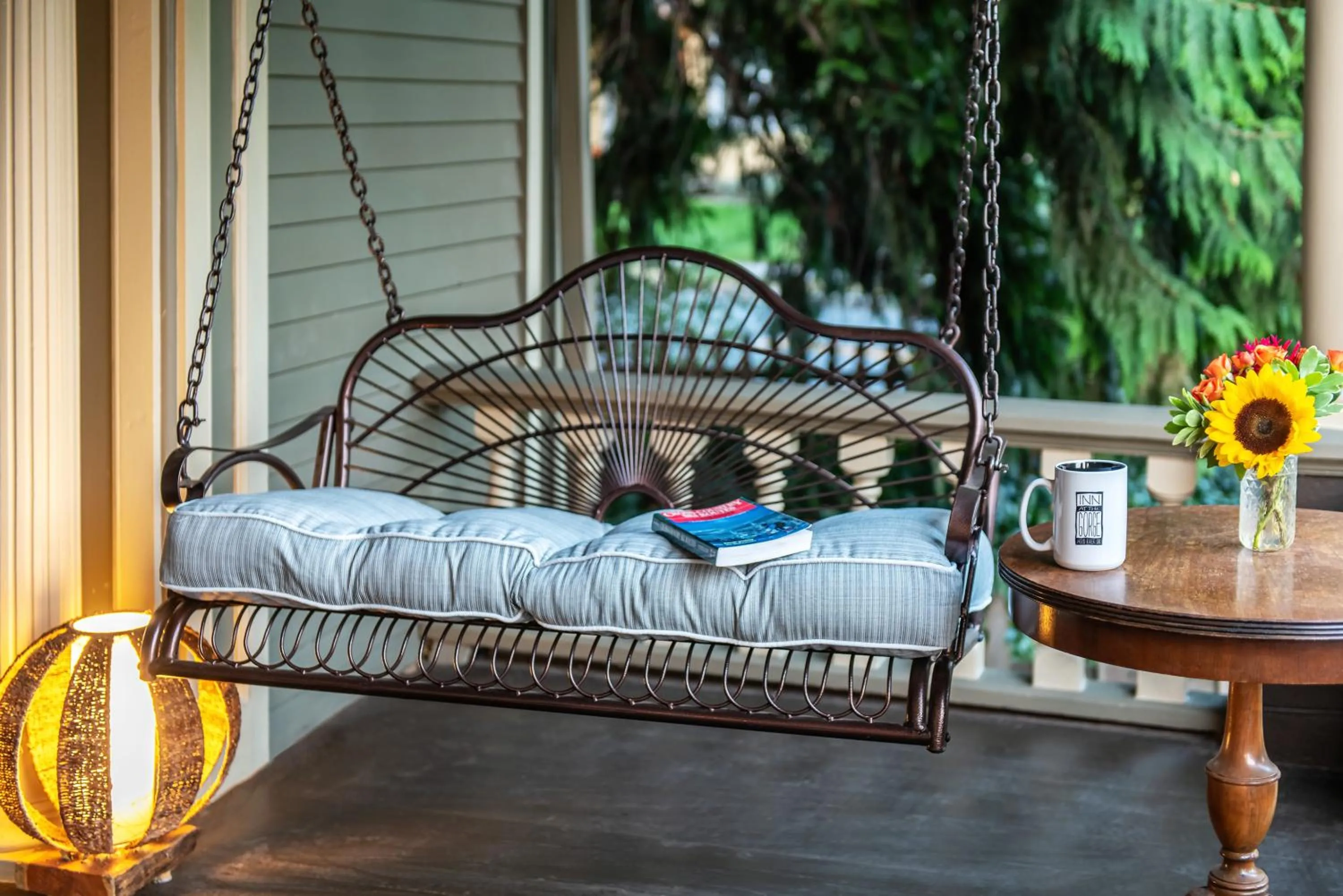 Balcony/Terrace in Inn at the Gorge