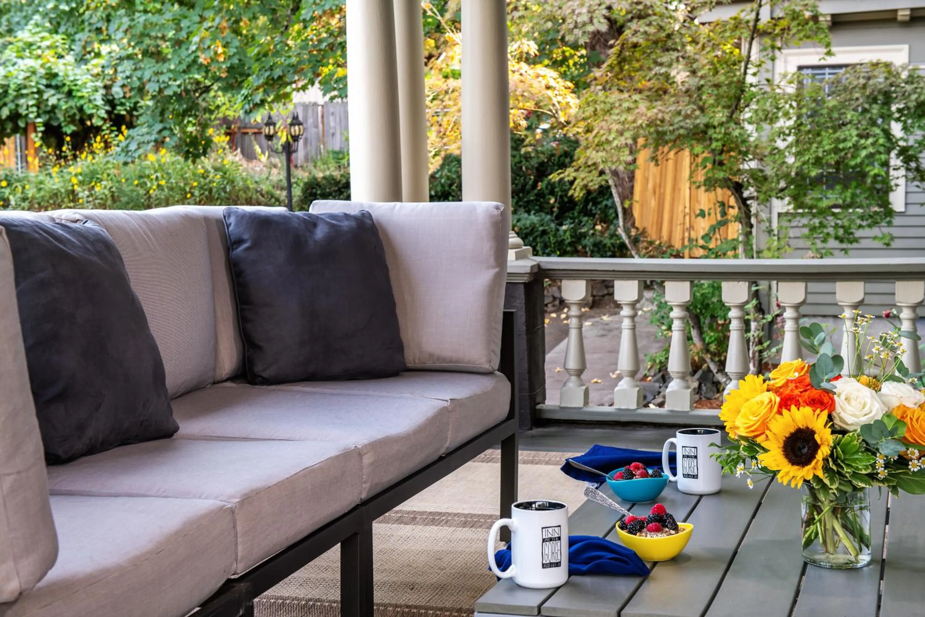 Balcony/Terrace in Inn at the Gorge