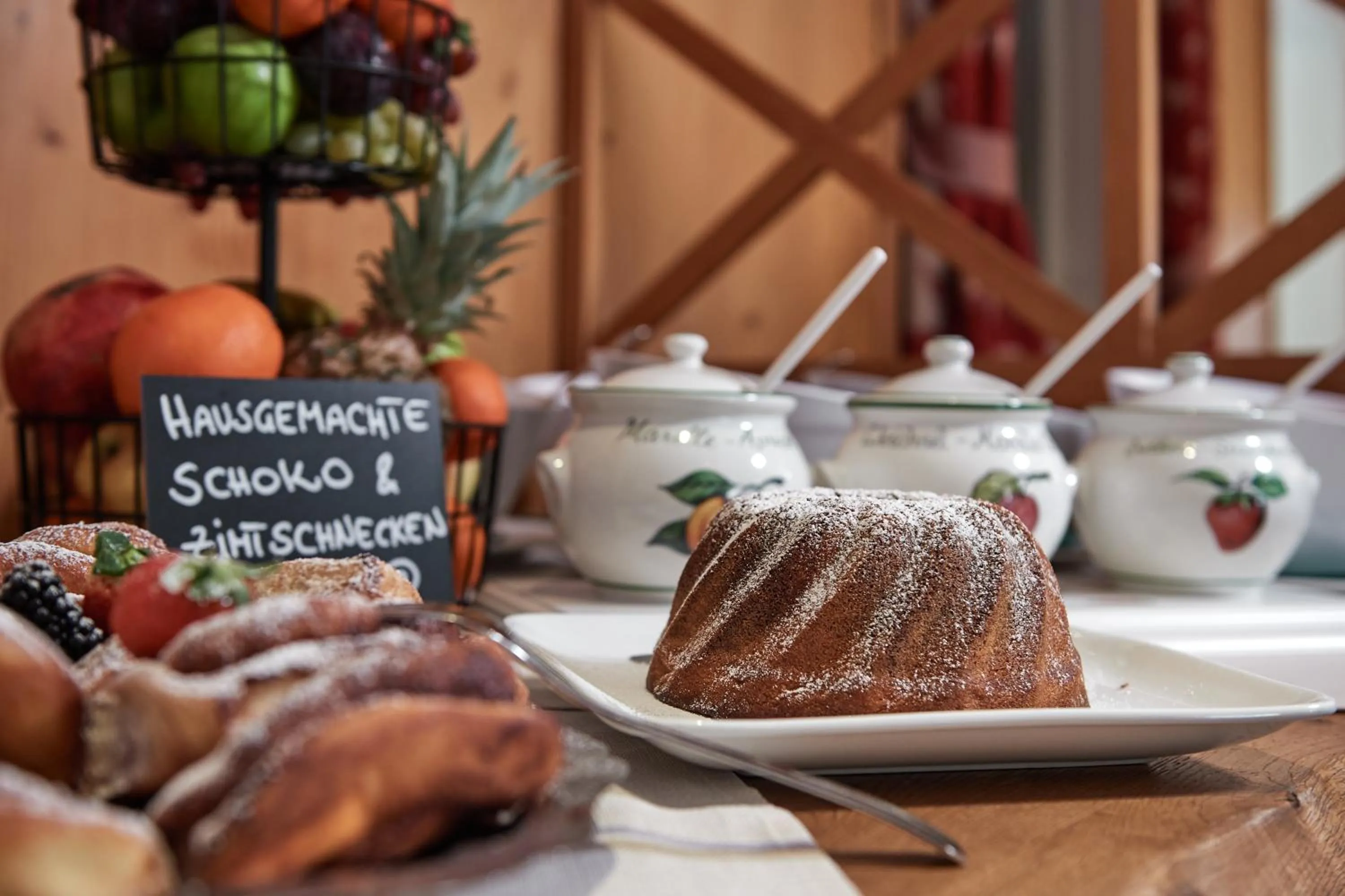 Breakfast in Lerchs Landhotel