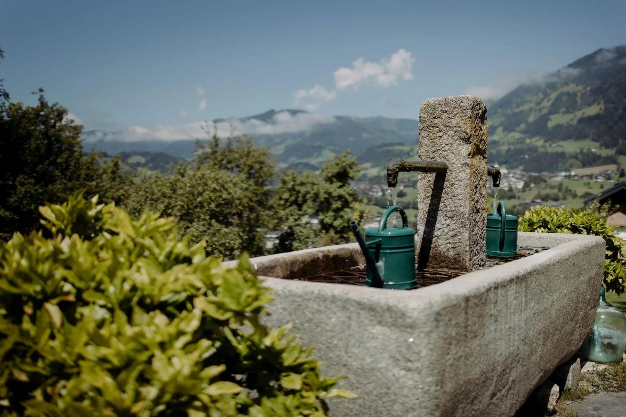 Natural landscape in Lerchs Landhotel