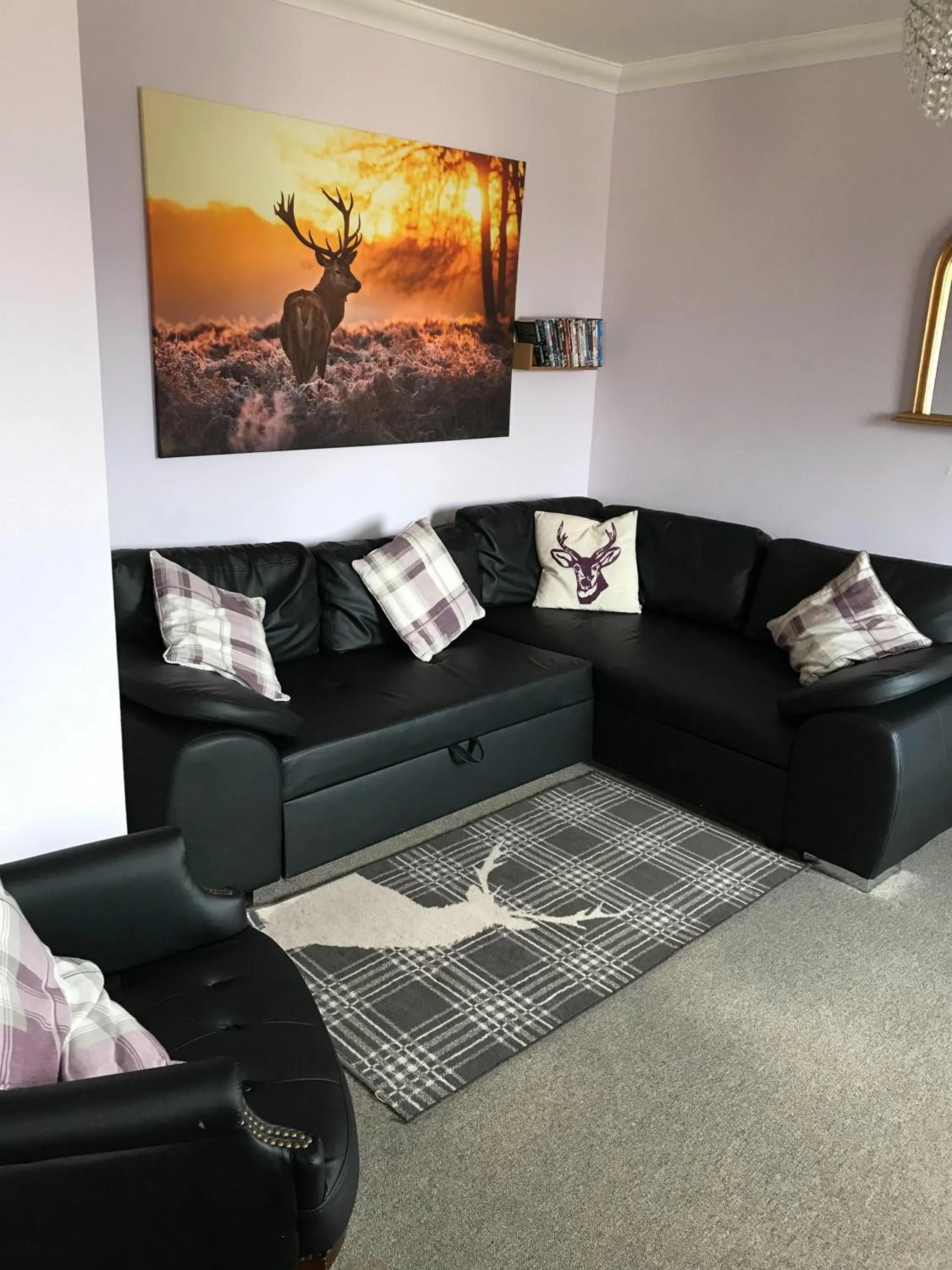 TV and multimedia in Glenlochy Nevis Bridge Apartments