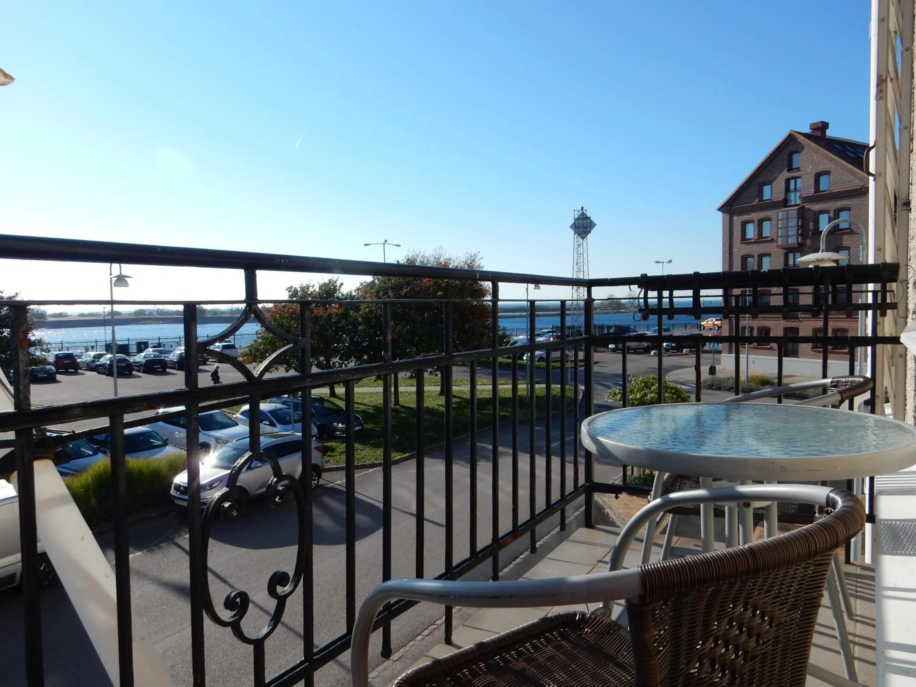 Balcony/Terrace in Hamnhotellet Kronan