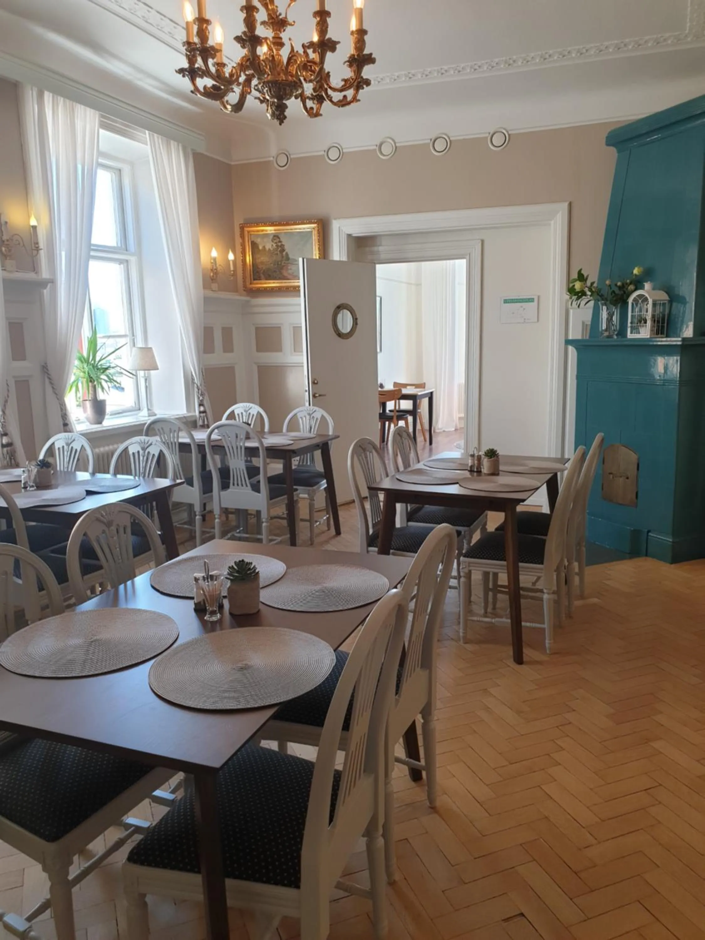 Dining area in Hamnhotellet Kronan