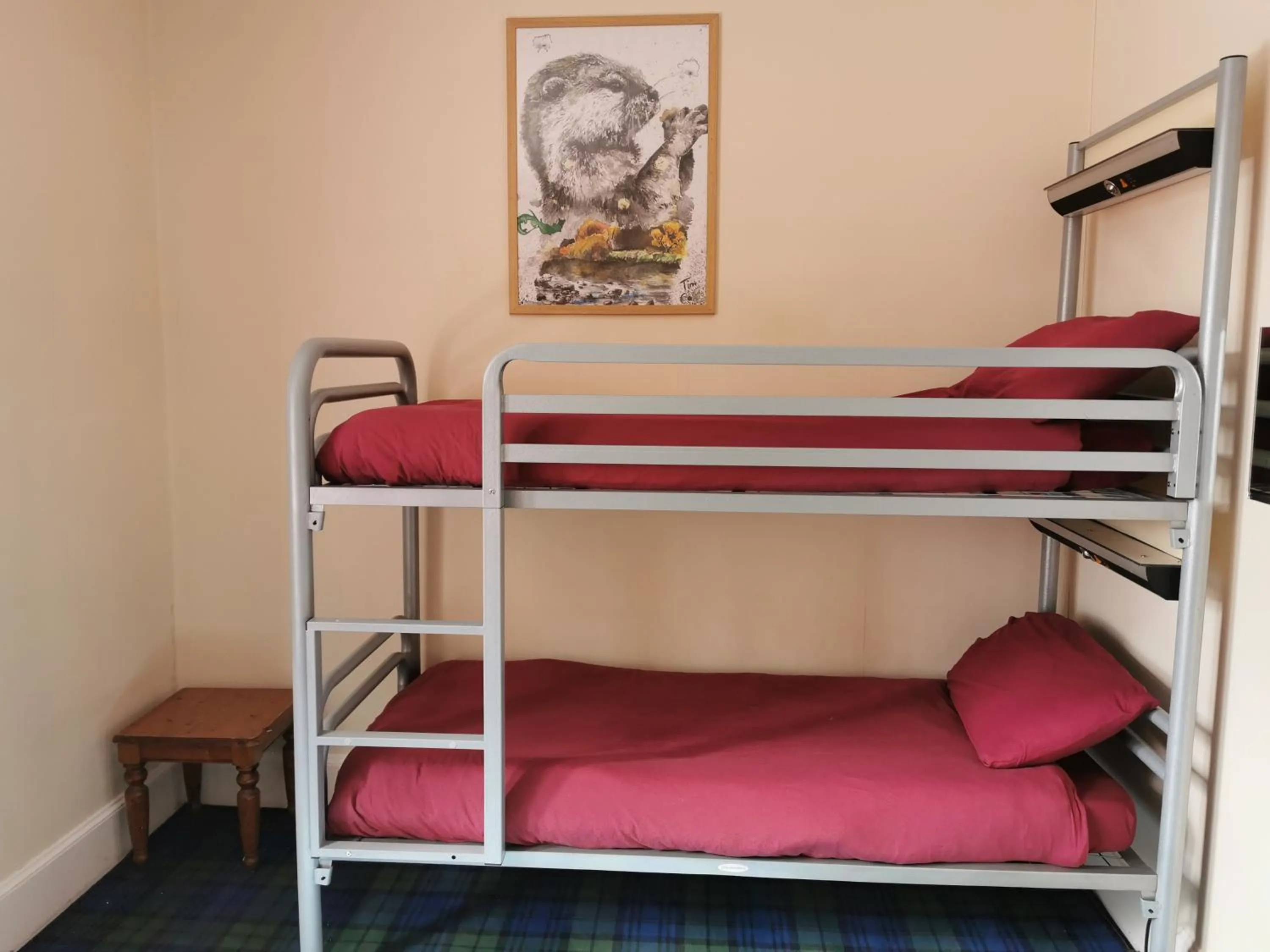 Bed in Morag's Lodge