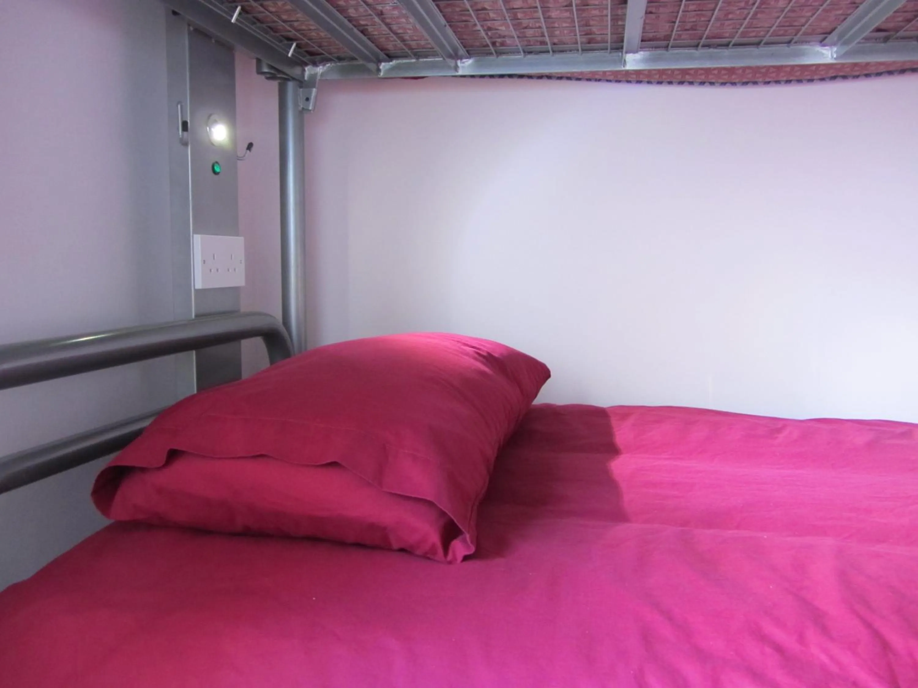 Decorative detail, Bed in Morag's Lodge