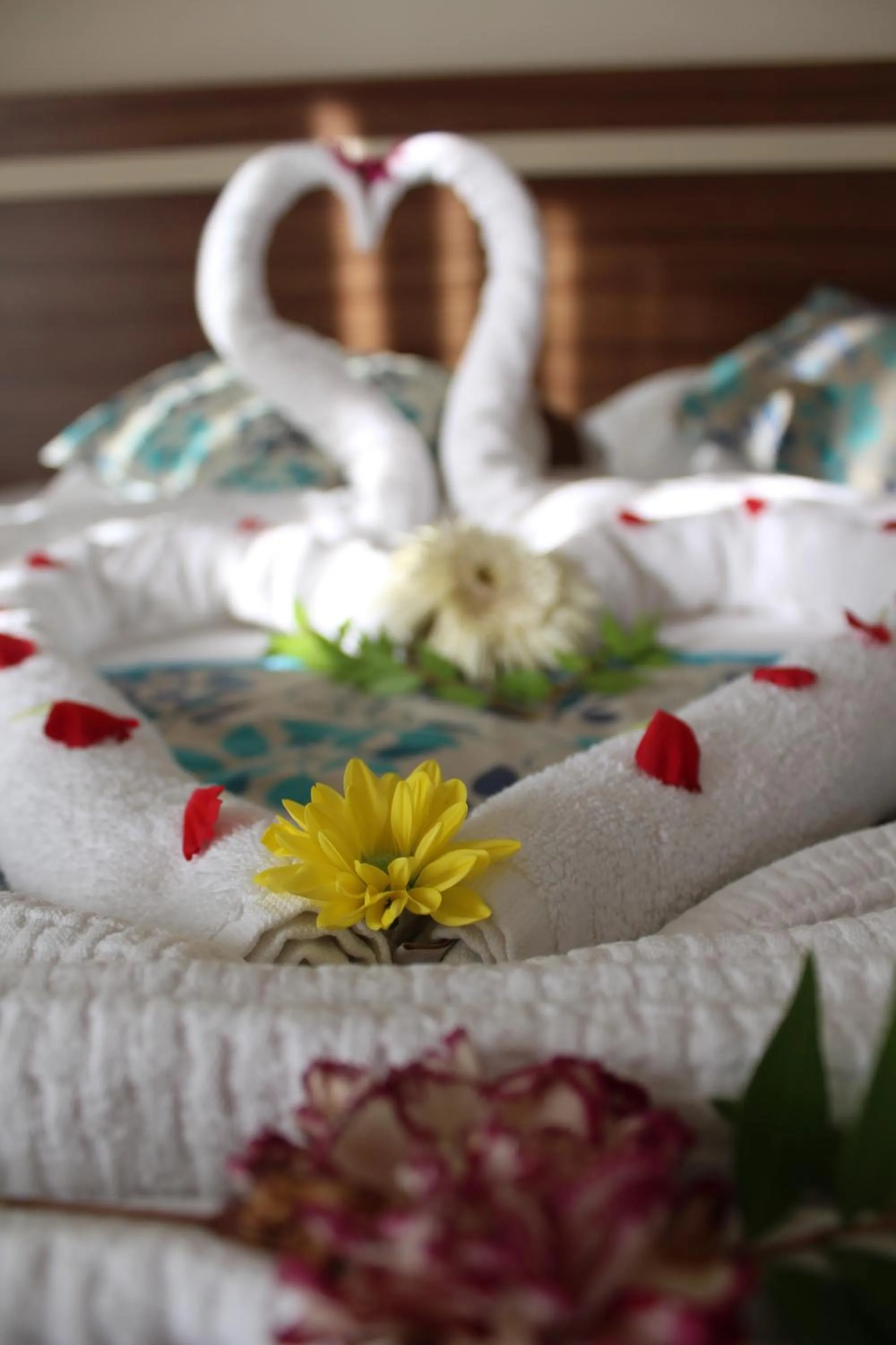 Bed in Side West Park Hotel