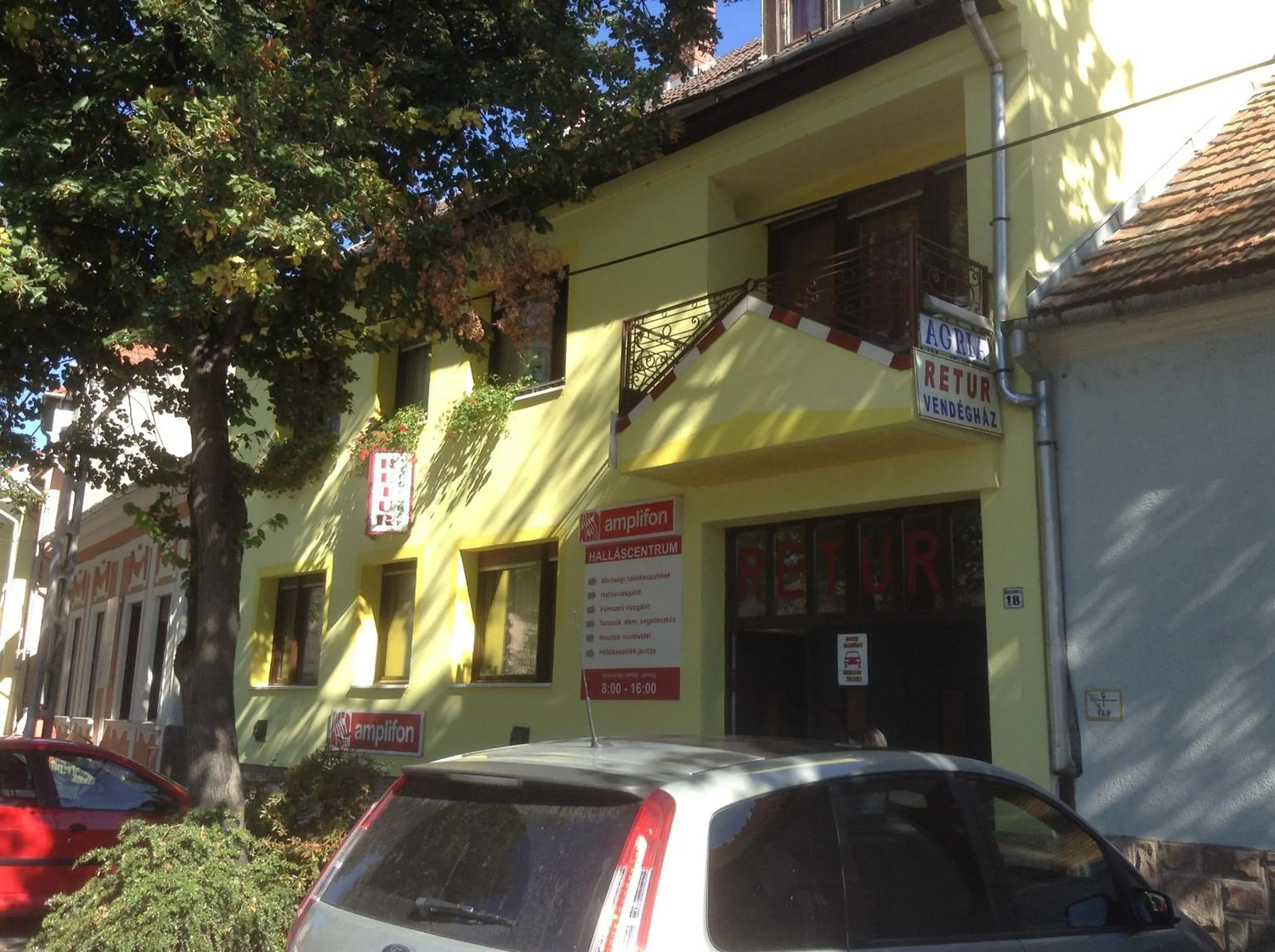 Facade/entrance in Agria Retur Vendégház