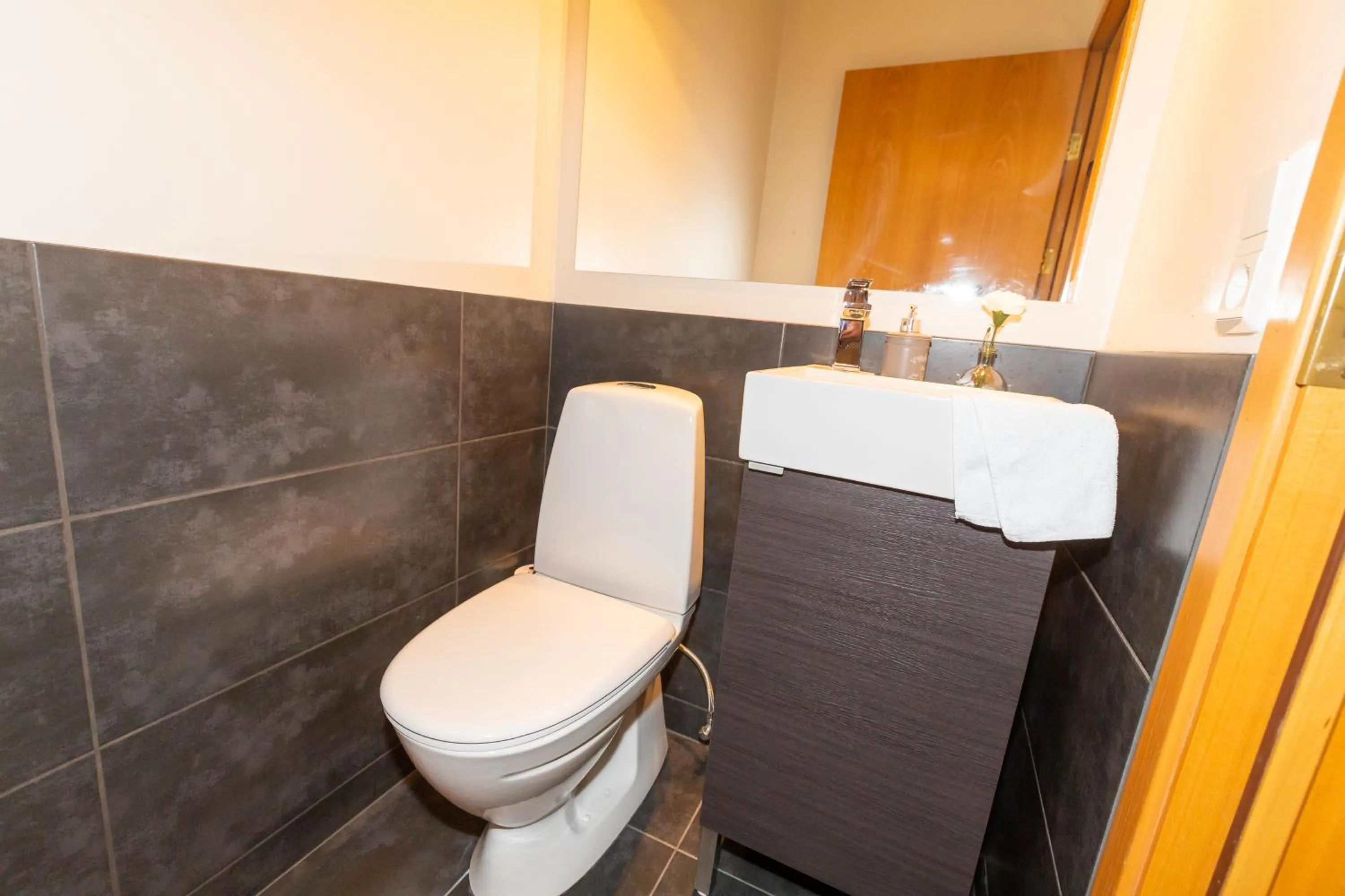 Toilet in Hotel North